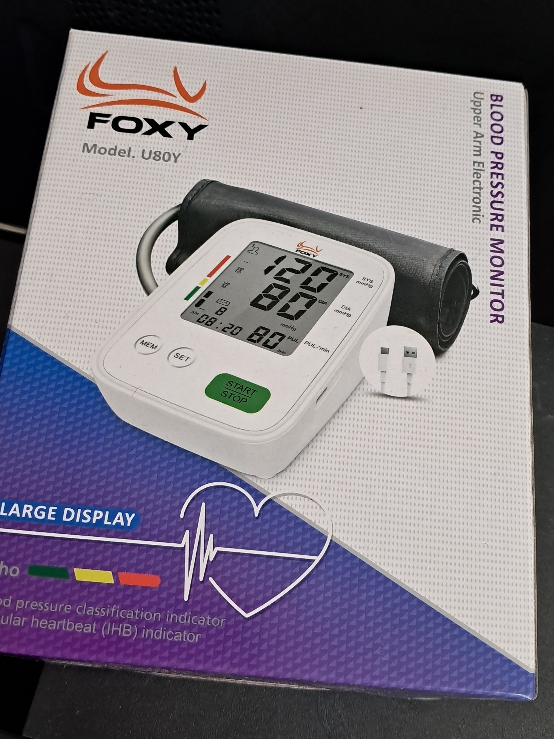 فشارسنج بازویی نو فوکسی foxy u80