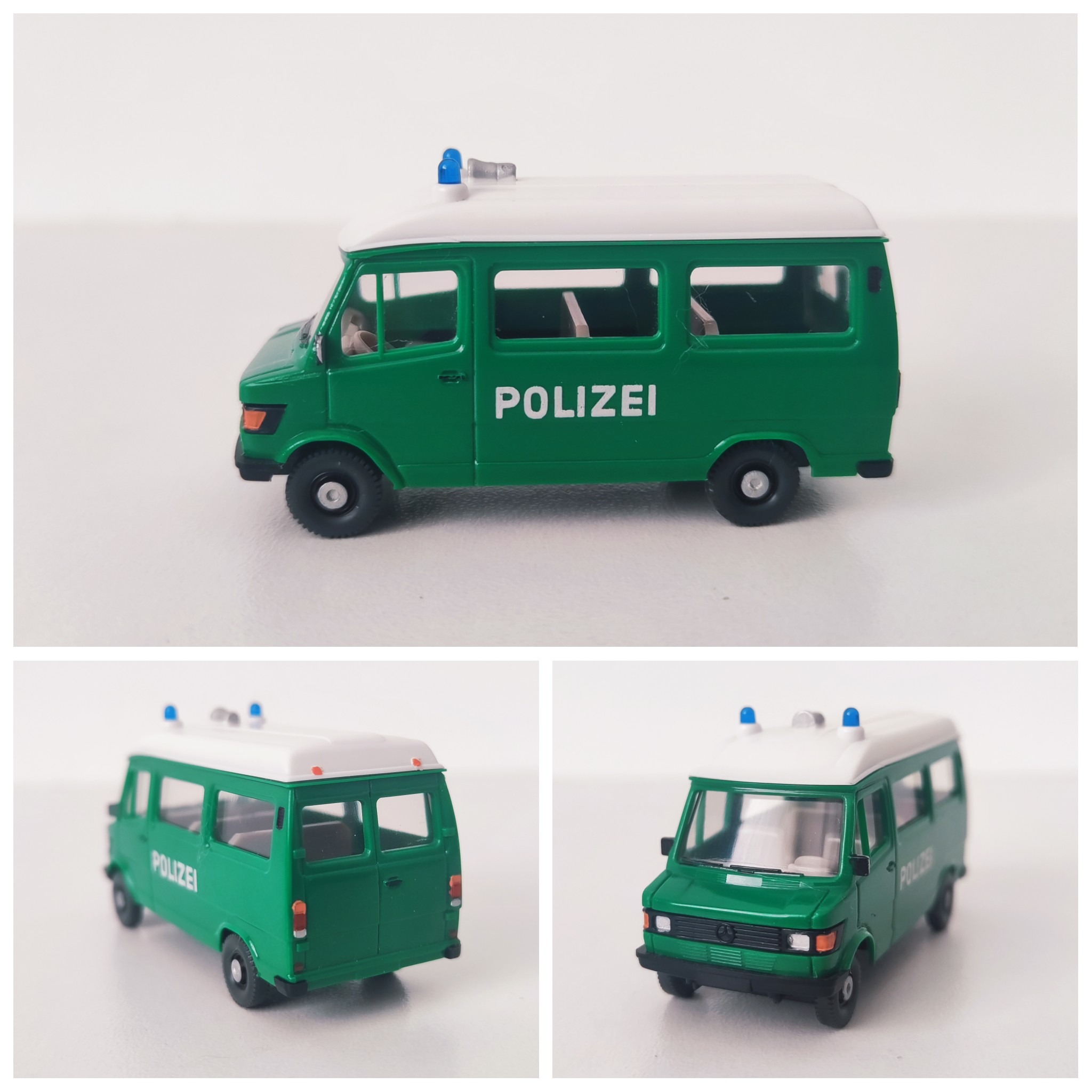 ون  بنز 207D پلیس  برند wiking 1/87