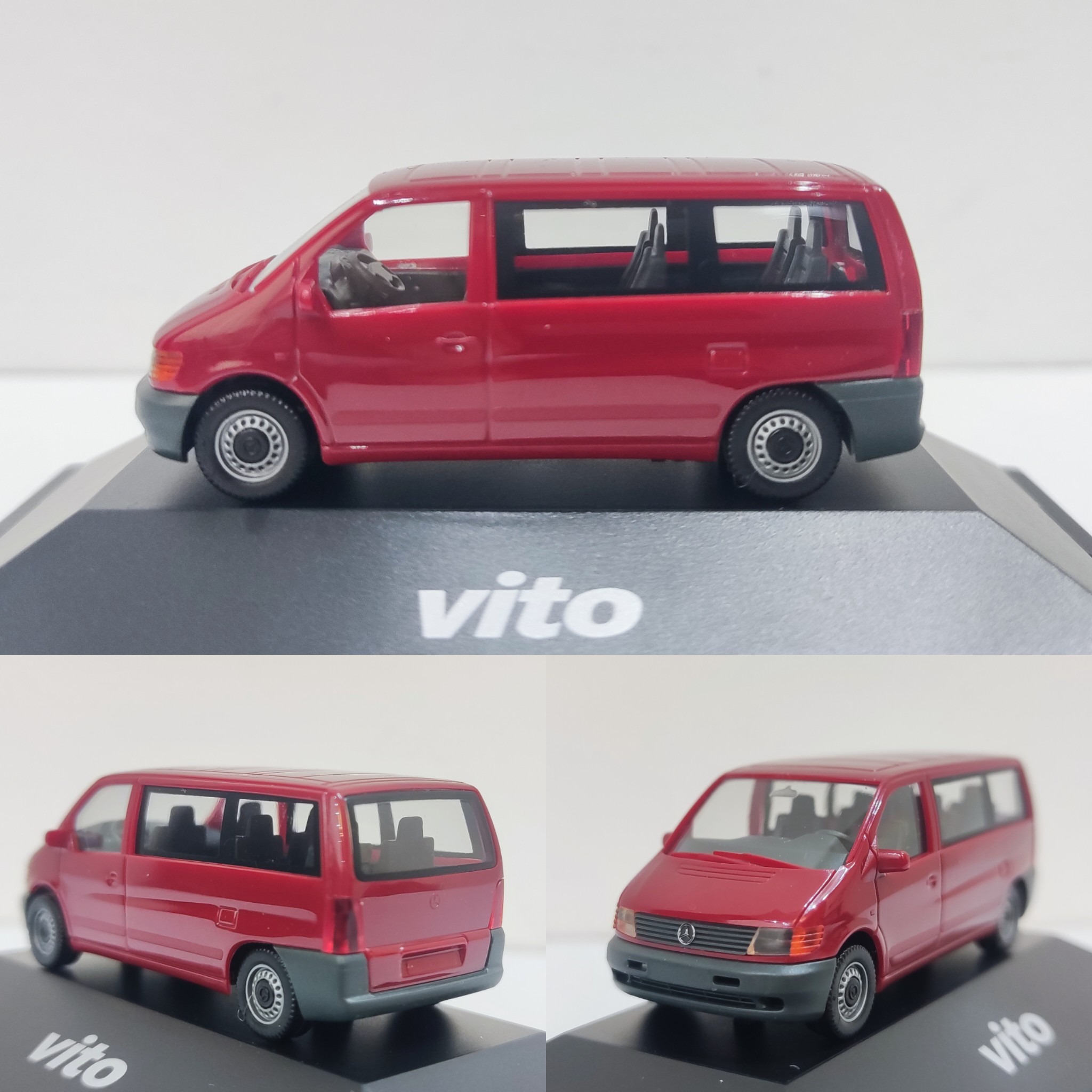 ماکت ون بنز ویتو vito 1/87 herpa آلمان