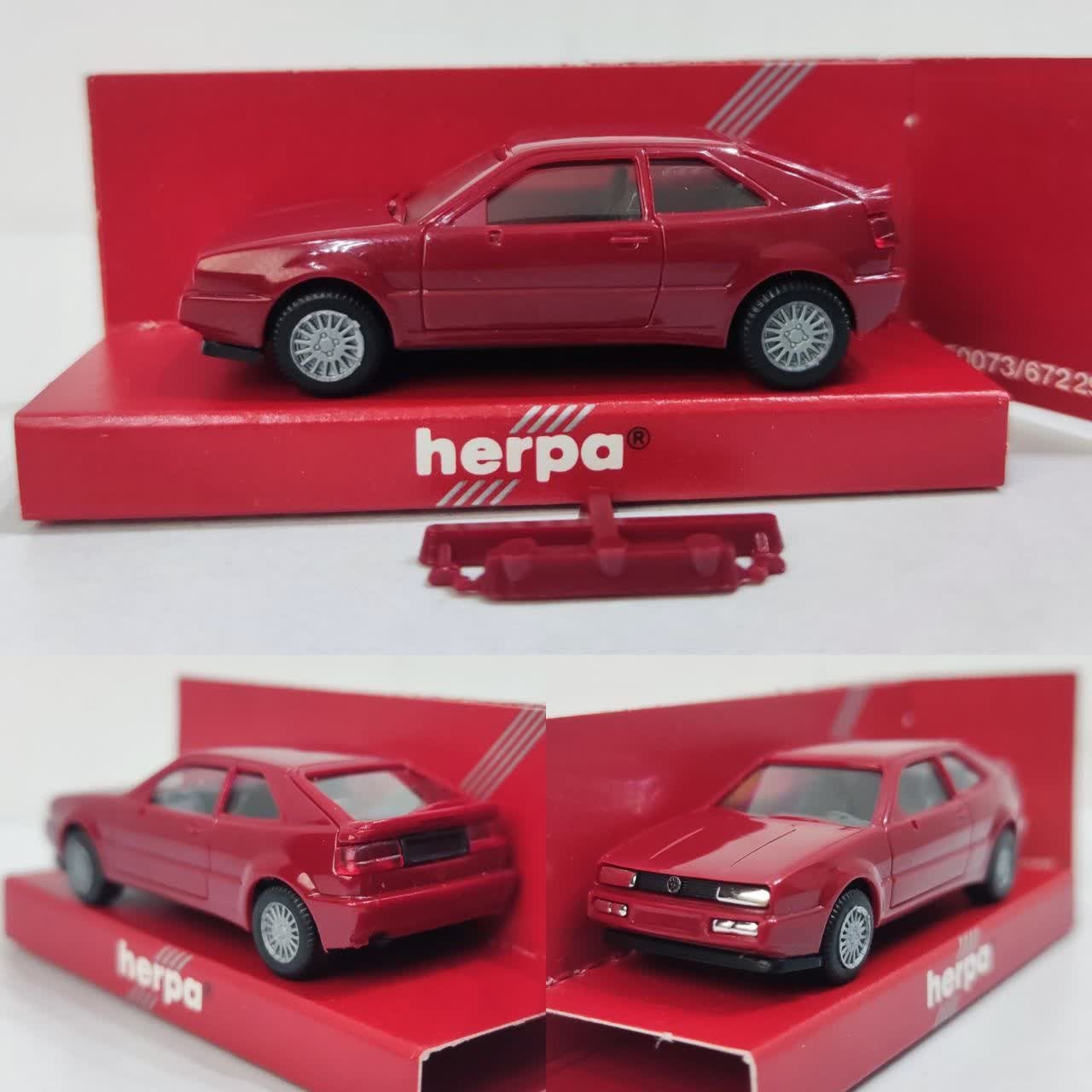 فولکس corrado مقیاس 1.87 برند herpa