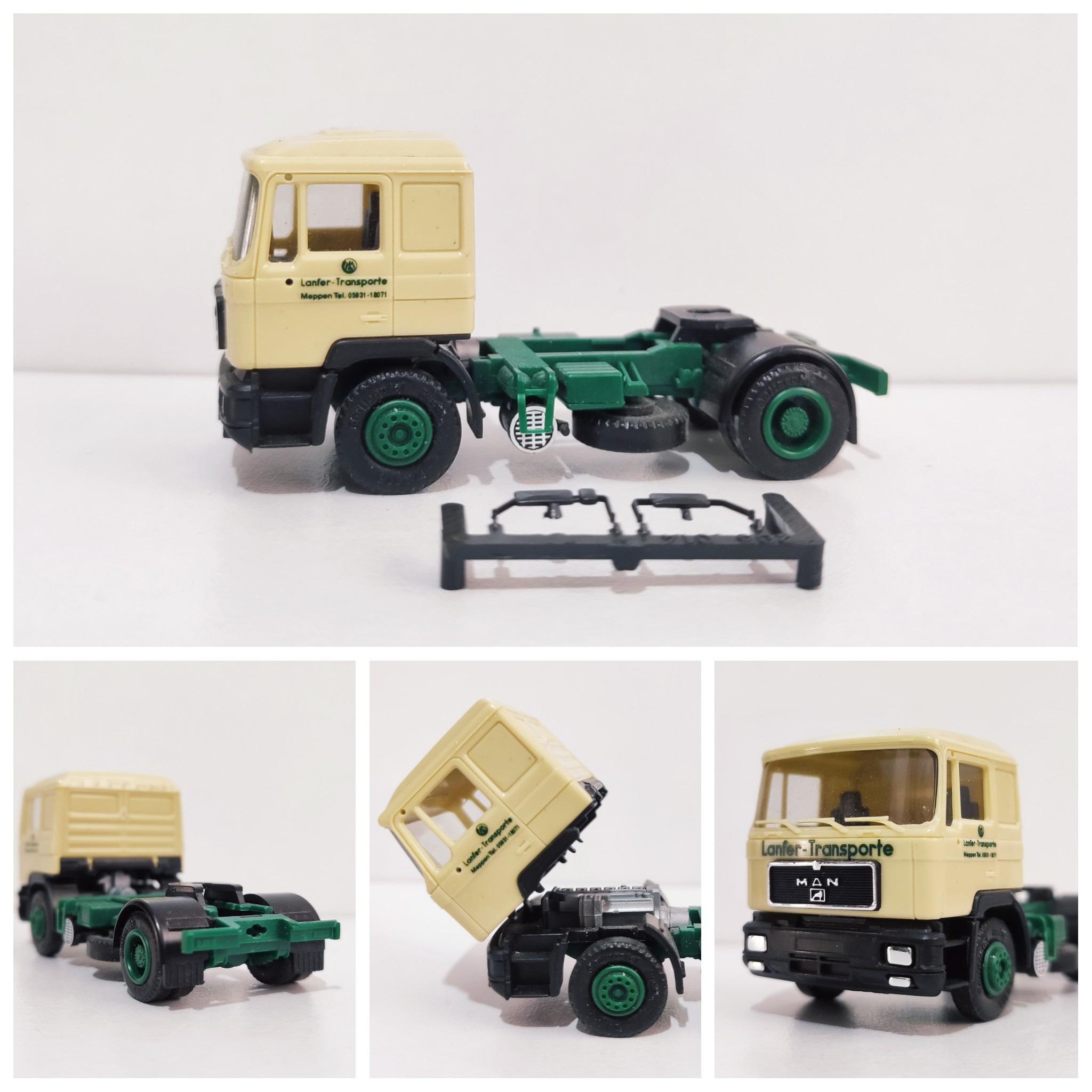 کشنده ی MAN F90 مقیاس 1/87 herpa