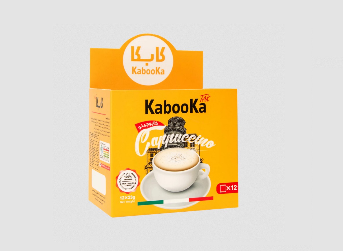 کاپوچینو (kabooka) بسته 12 عدی شرکت پخش جاهد