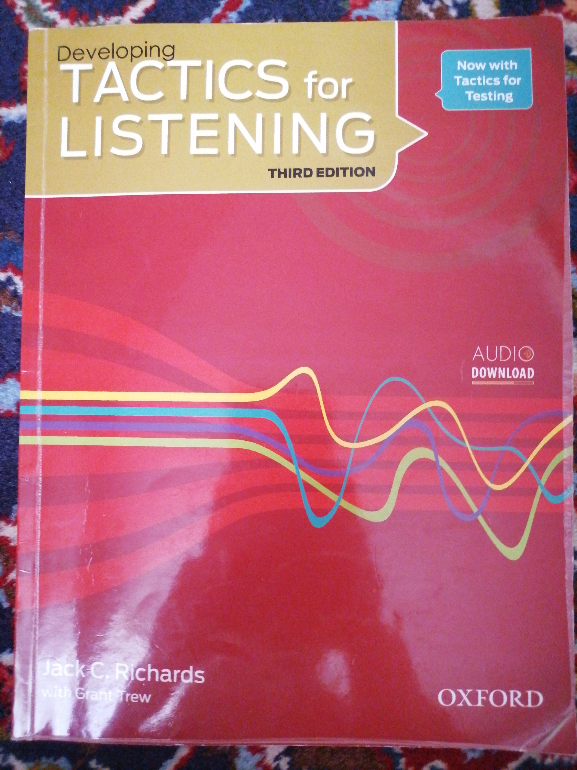 کتاب Developing tactics for listening