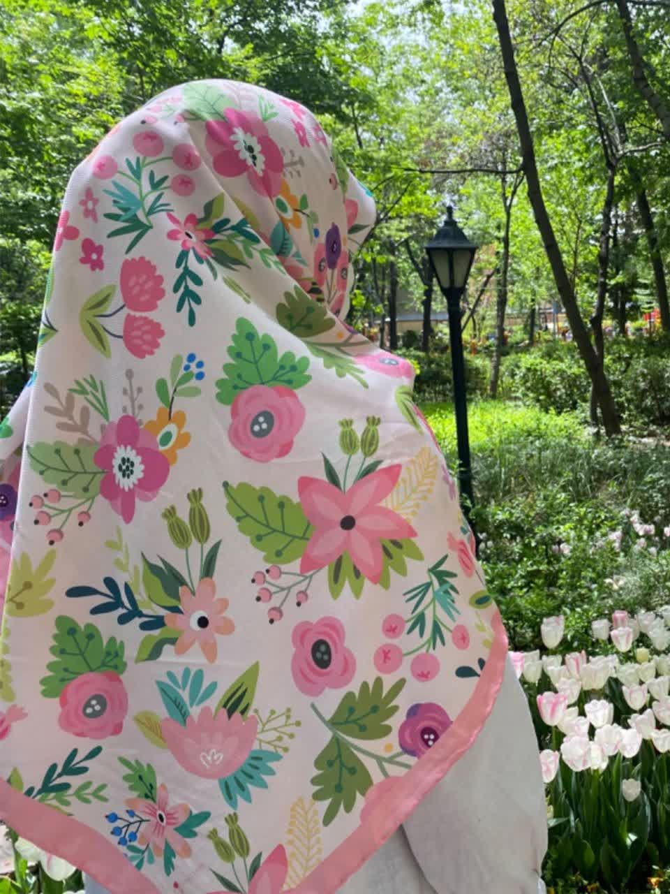 روسری باغ بهشت