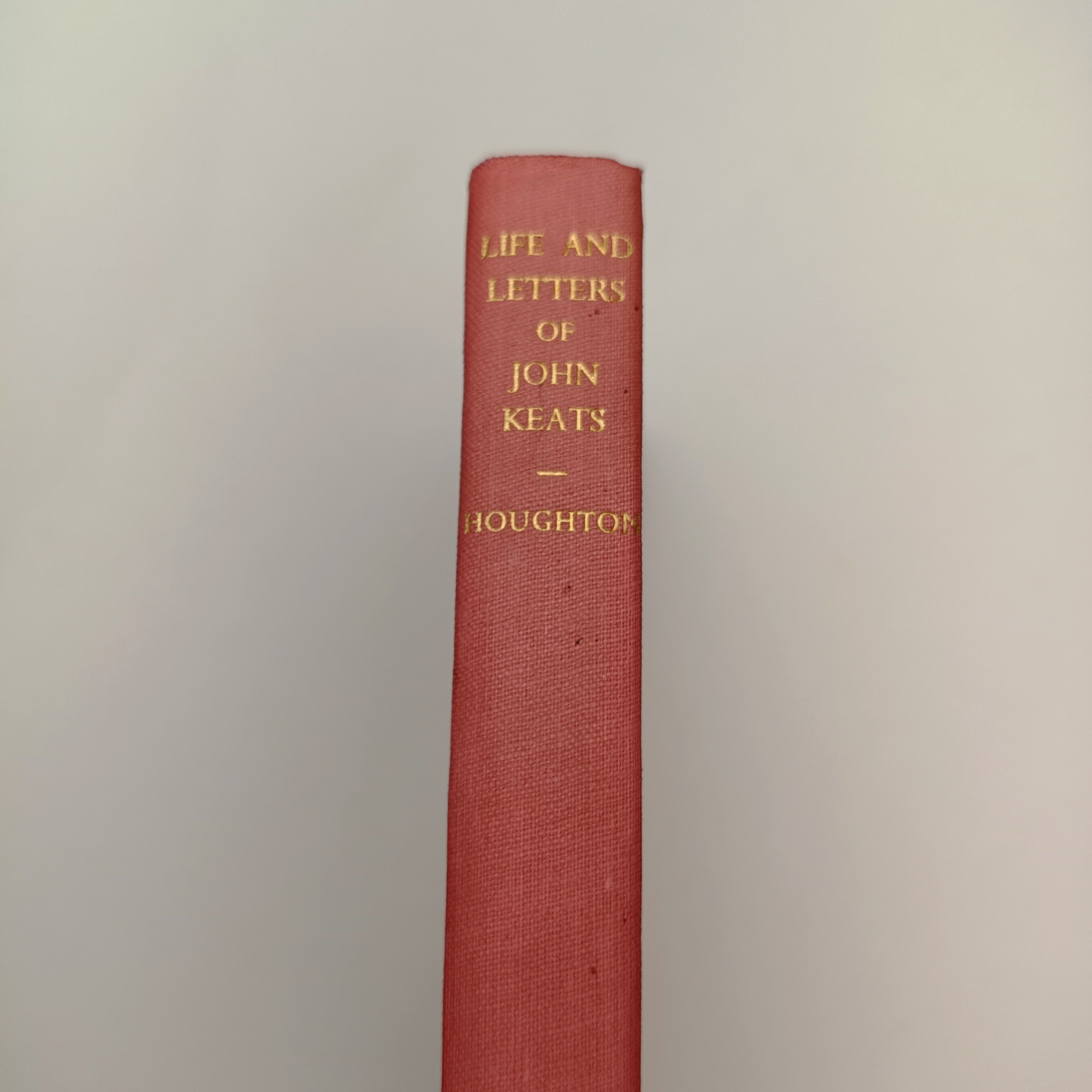 The Life and Letters of John Keats جان کیتس
