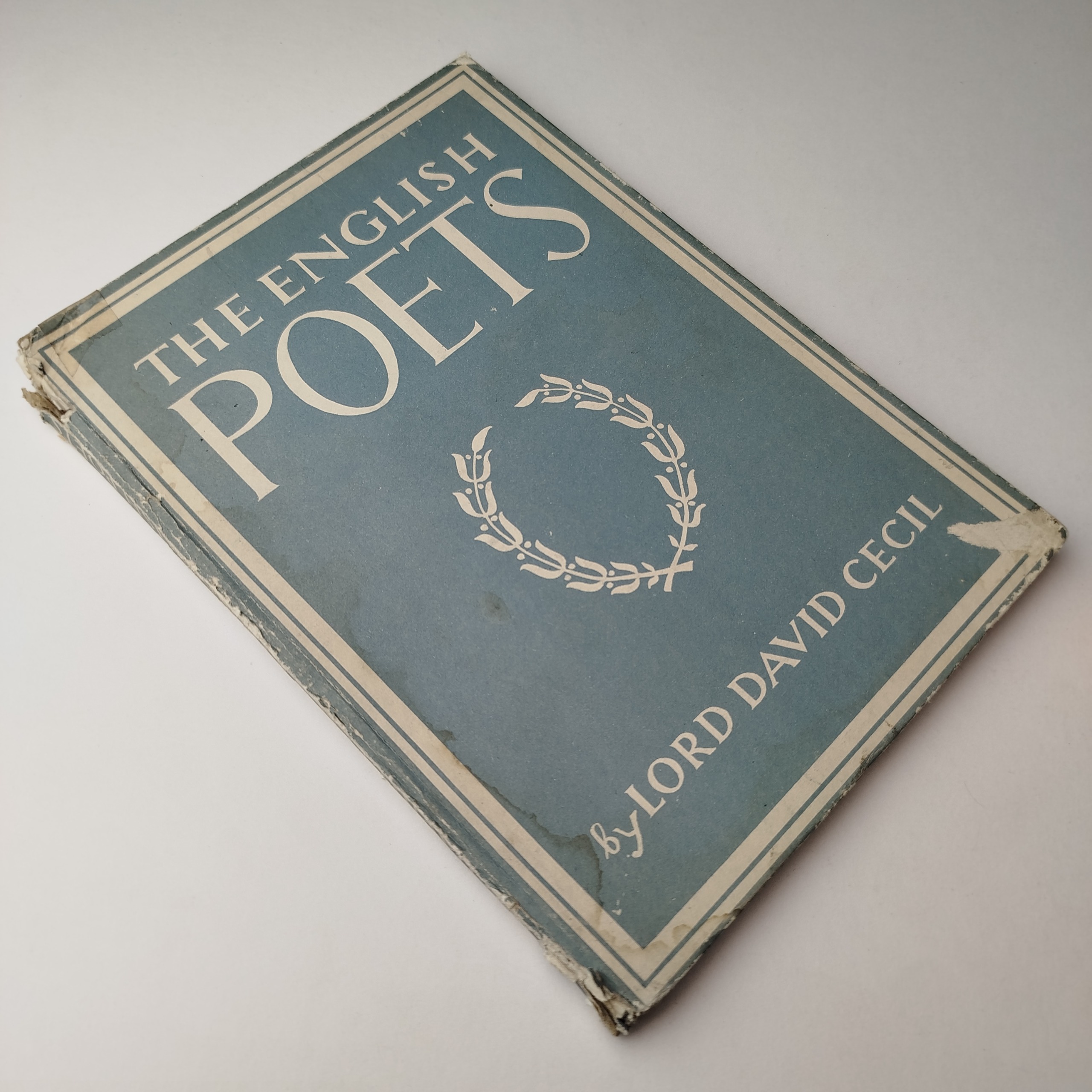 The English Poets by Lord David Cecil