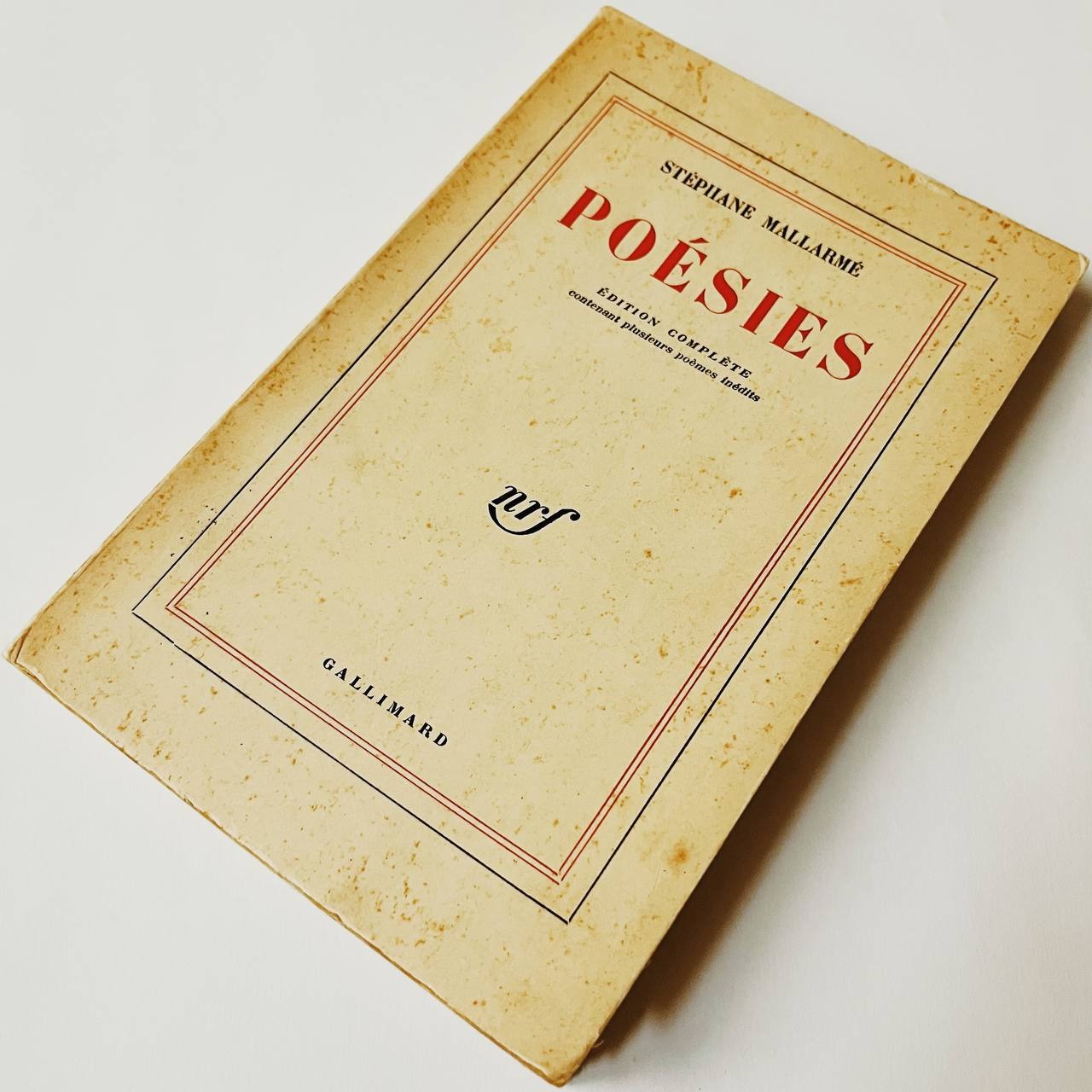 Poésies par Stéphane Mallarmé (مالارمه)