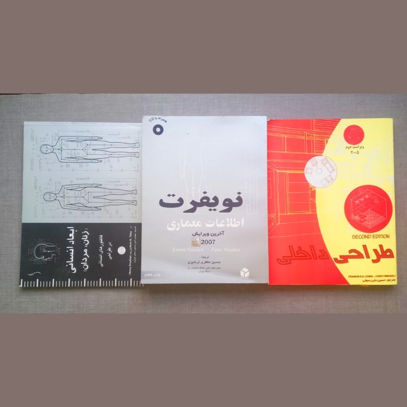 سه کتاب نویفرت، ابعاد انسانی و طراحی داخلی