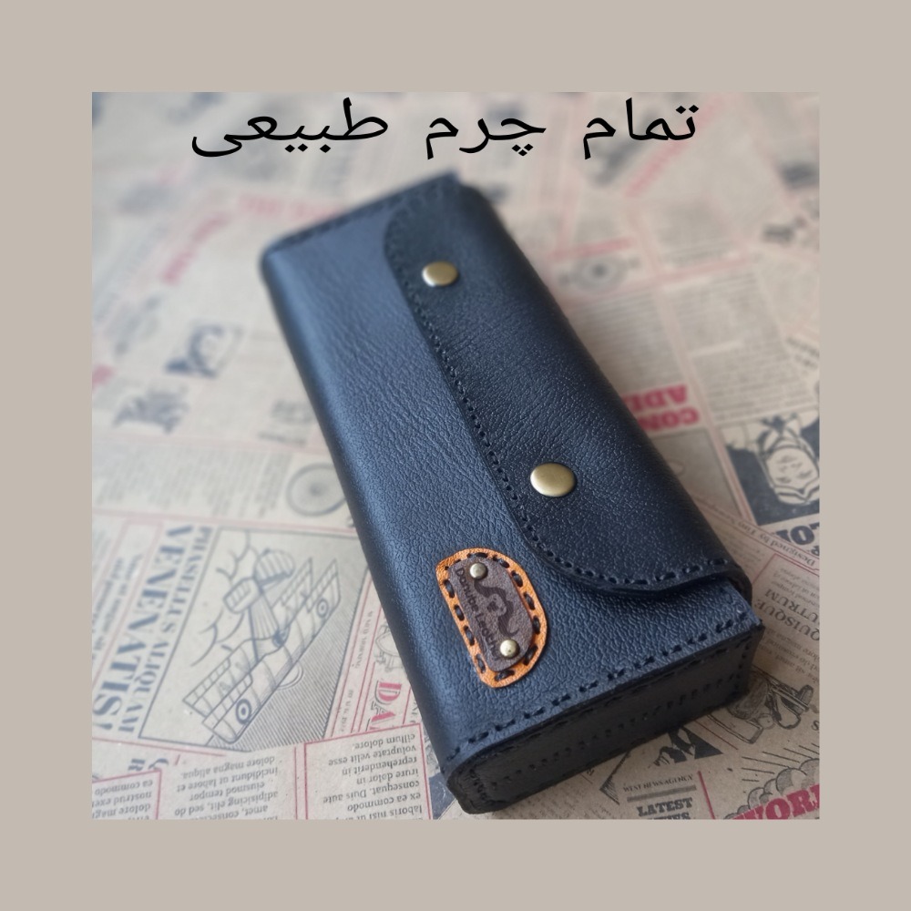 کیف گوشی و پاوربانک چرم طبیعی