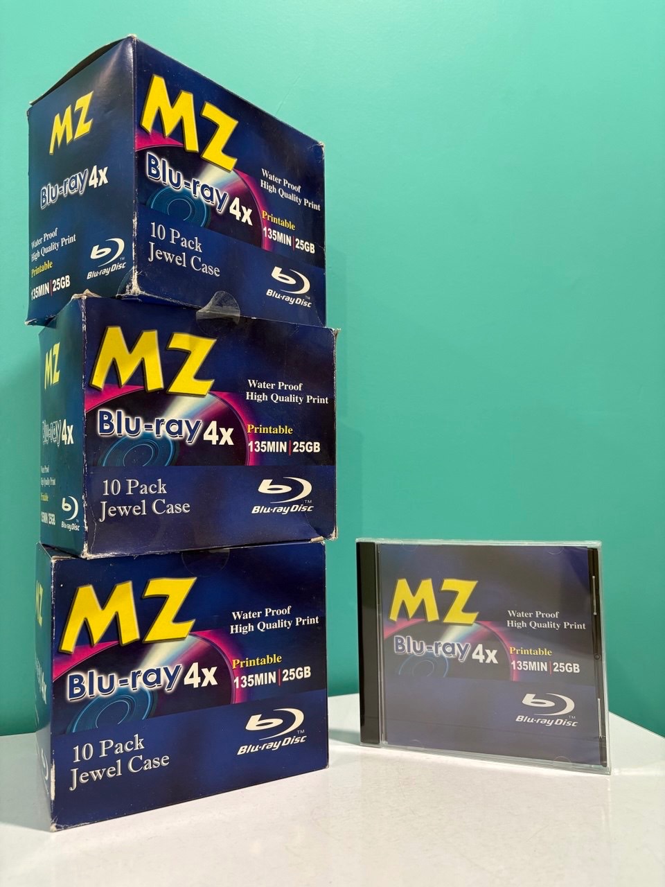 فروش دیسک بلوری خام MZ  25GB Hard case