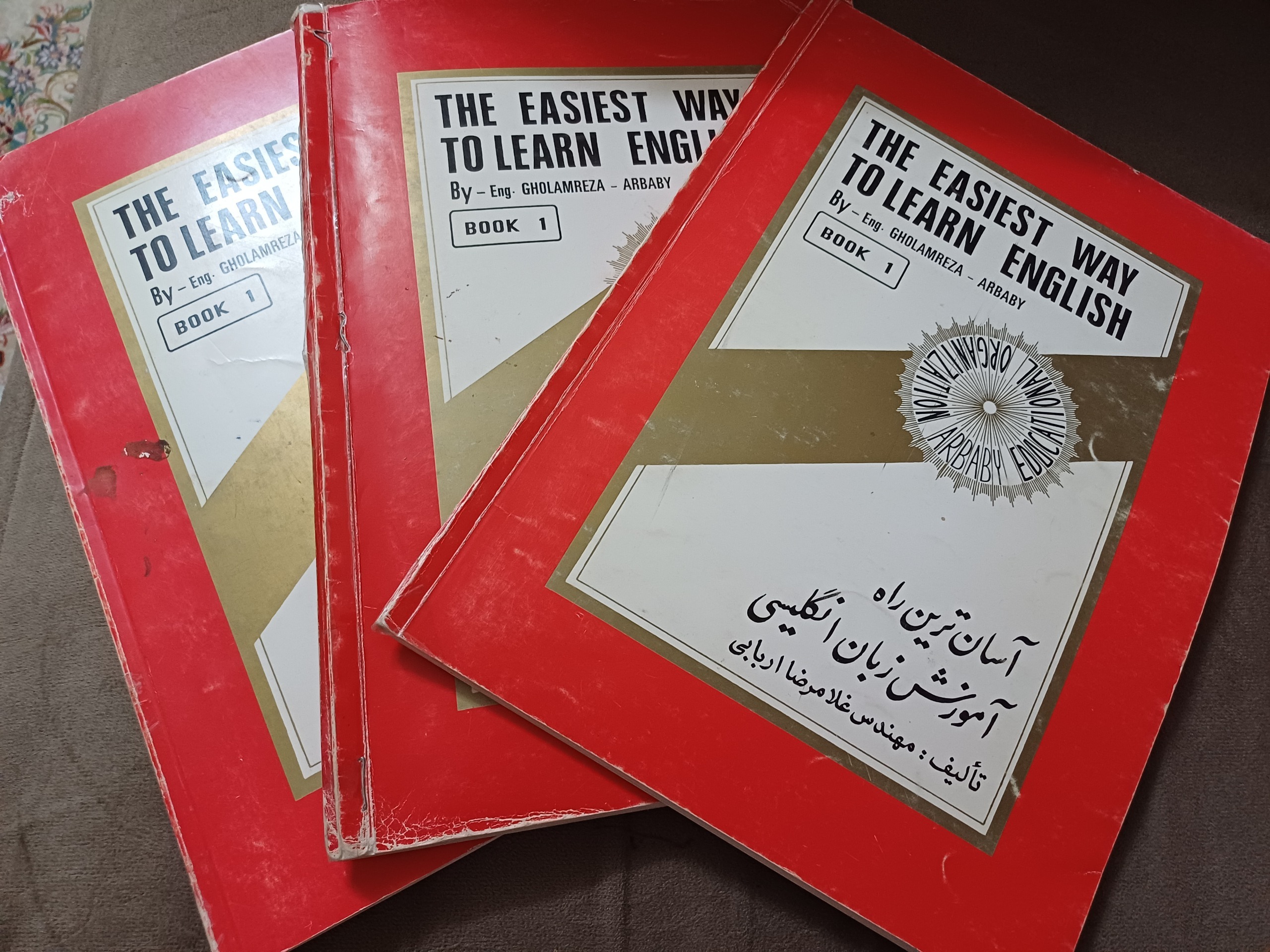 دوره3جلدی آسانترین راه اموزش زبانbook1مهندس اربابی