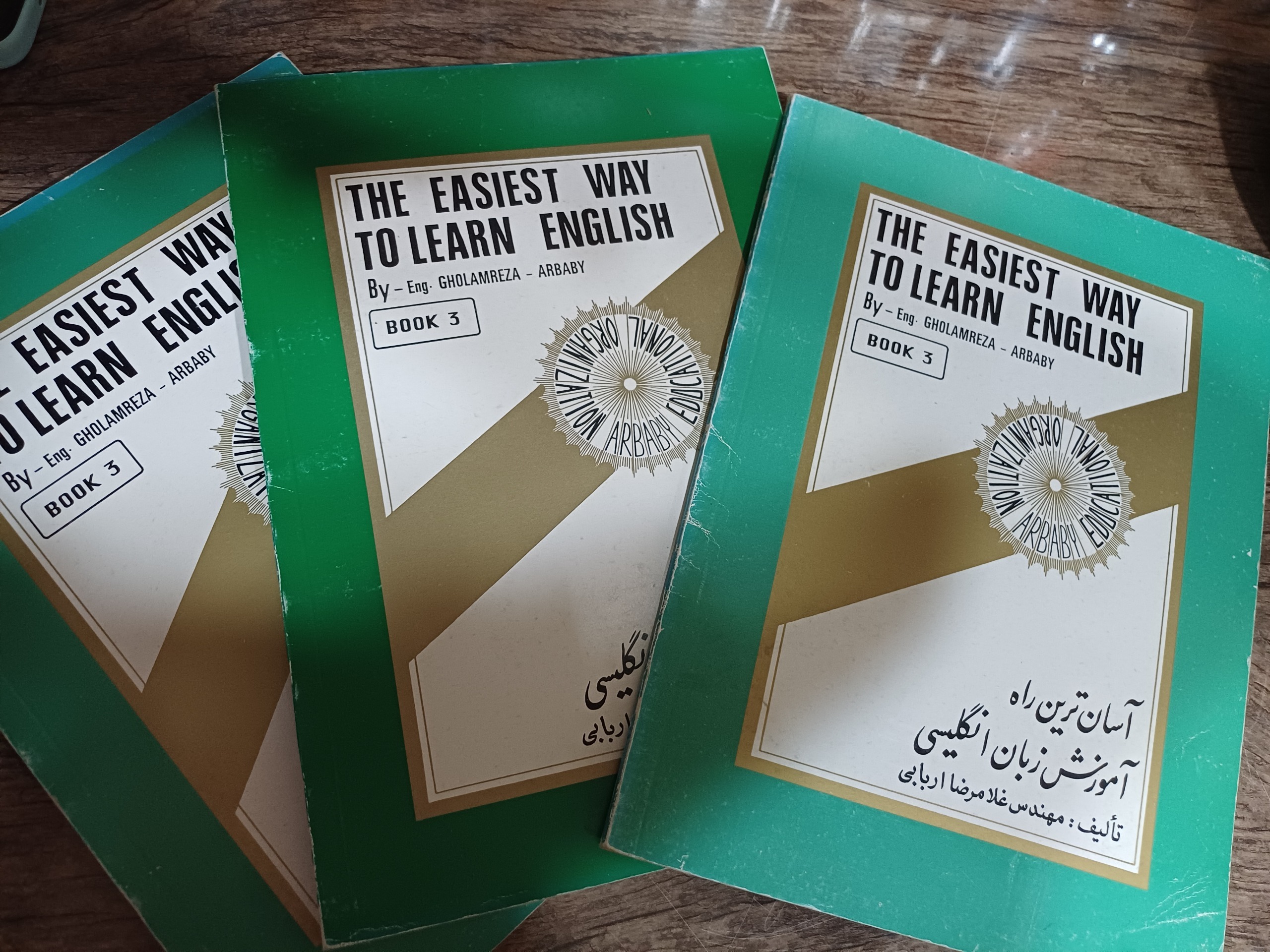 دوره3جلدی آسانترین راه آموزش زبانbook3مهندس اربابی