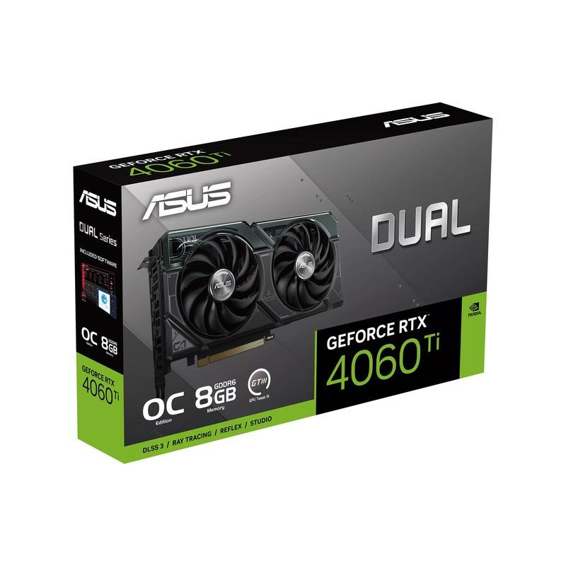 کارت گرافیک ASUS DUAL 8GB 4060Ti آکبند OC گارانتی