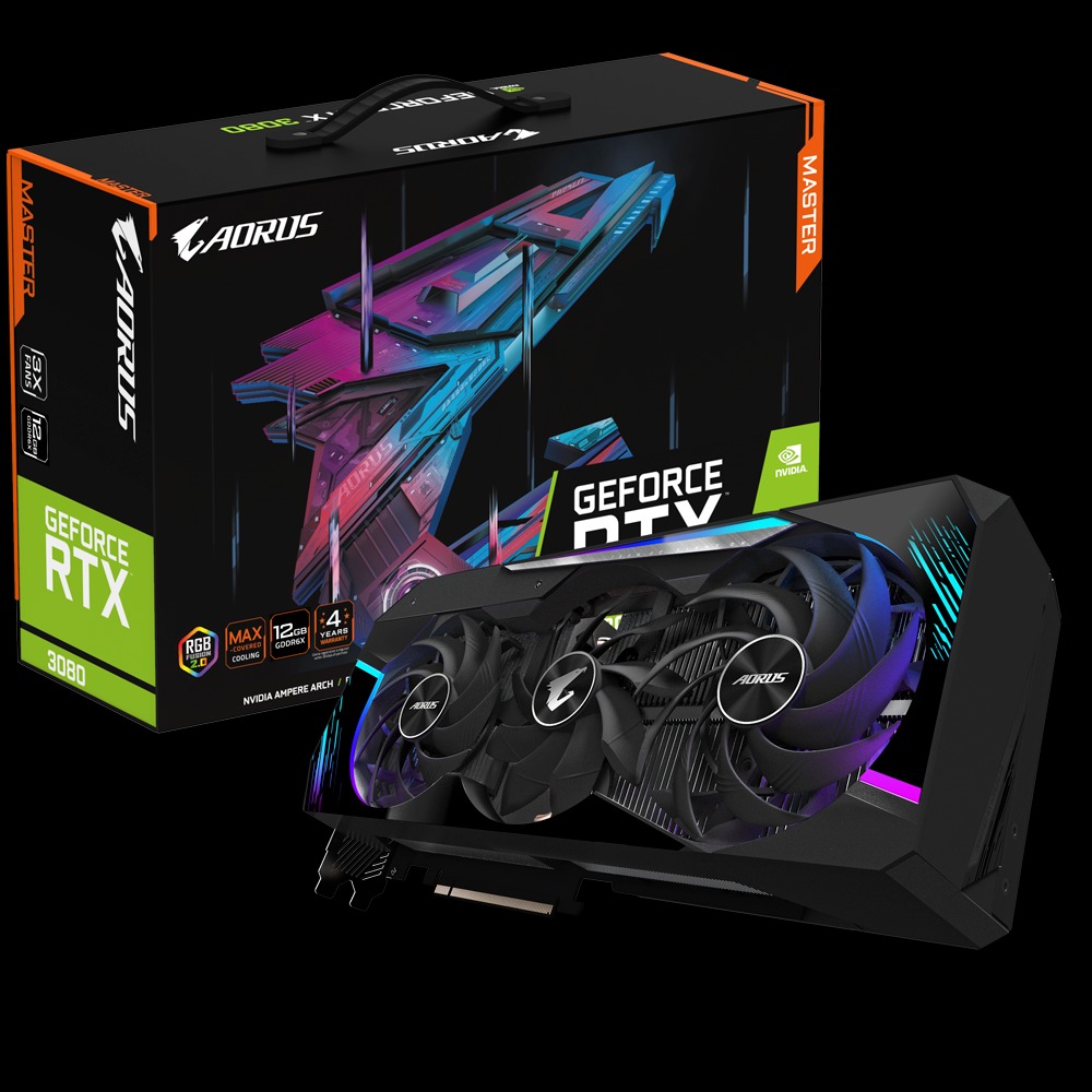 کارت گرافیک AORUS MASTER GIGABYTE 10GB