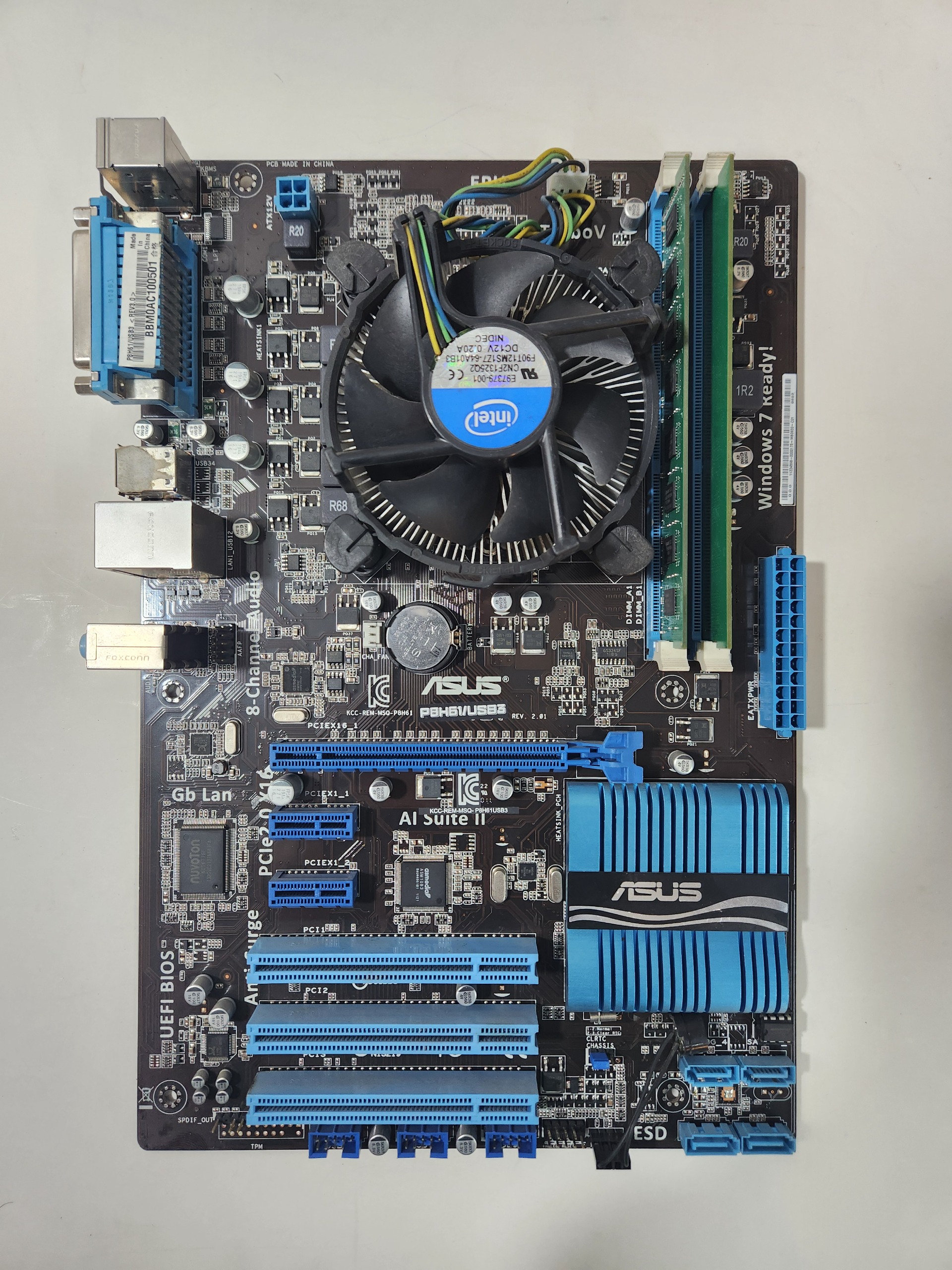مادربرد ASUS H61 PLUS DDR3 نسل 2و3