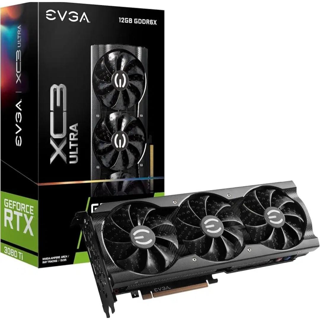 کارت گرافیک 12گیگ RTX GEFORCE 3080 Ti EVGA