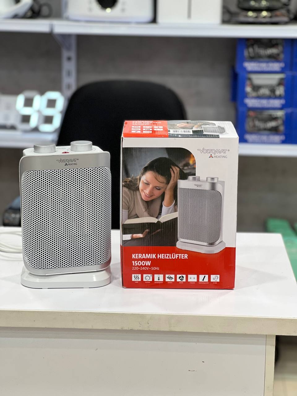 بخاری برقی سرامیکی VOLTOMAT HEATING