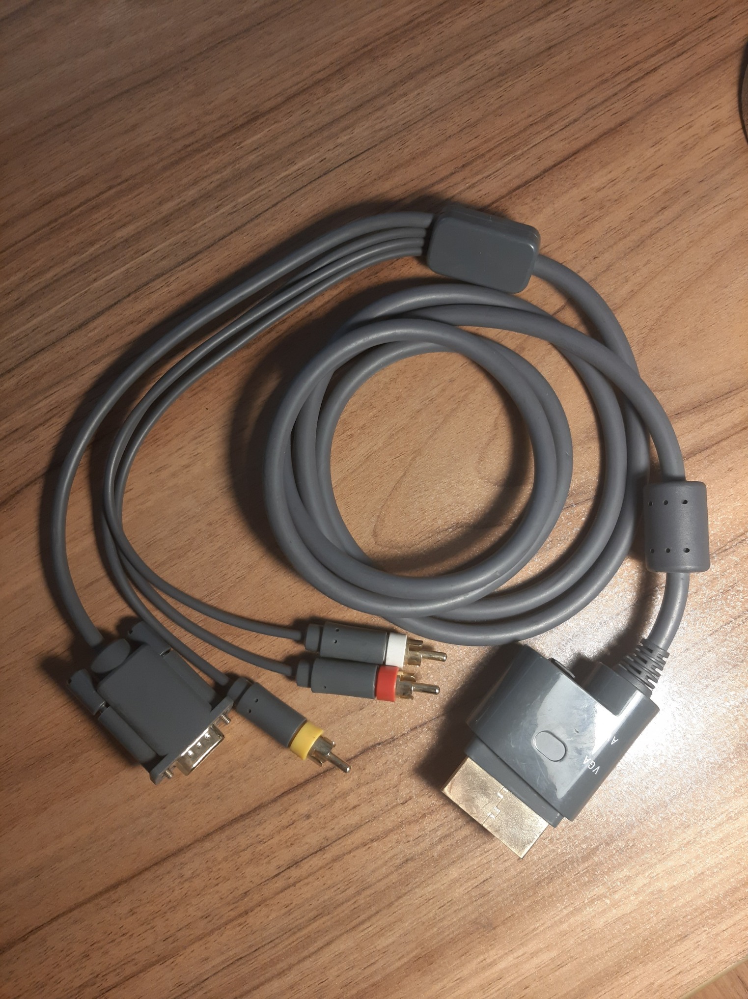 کابل کمیاب تصویر VGA و AV ایکس باکس XBOX360