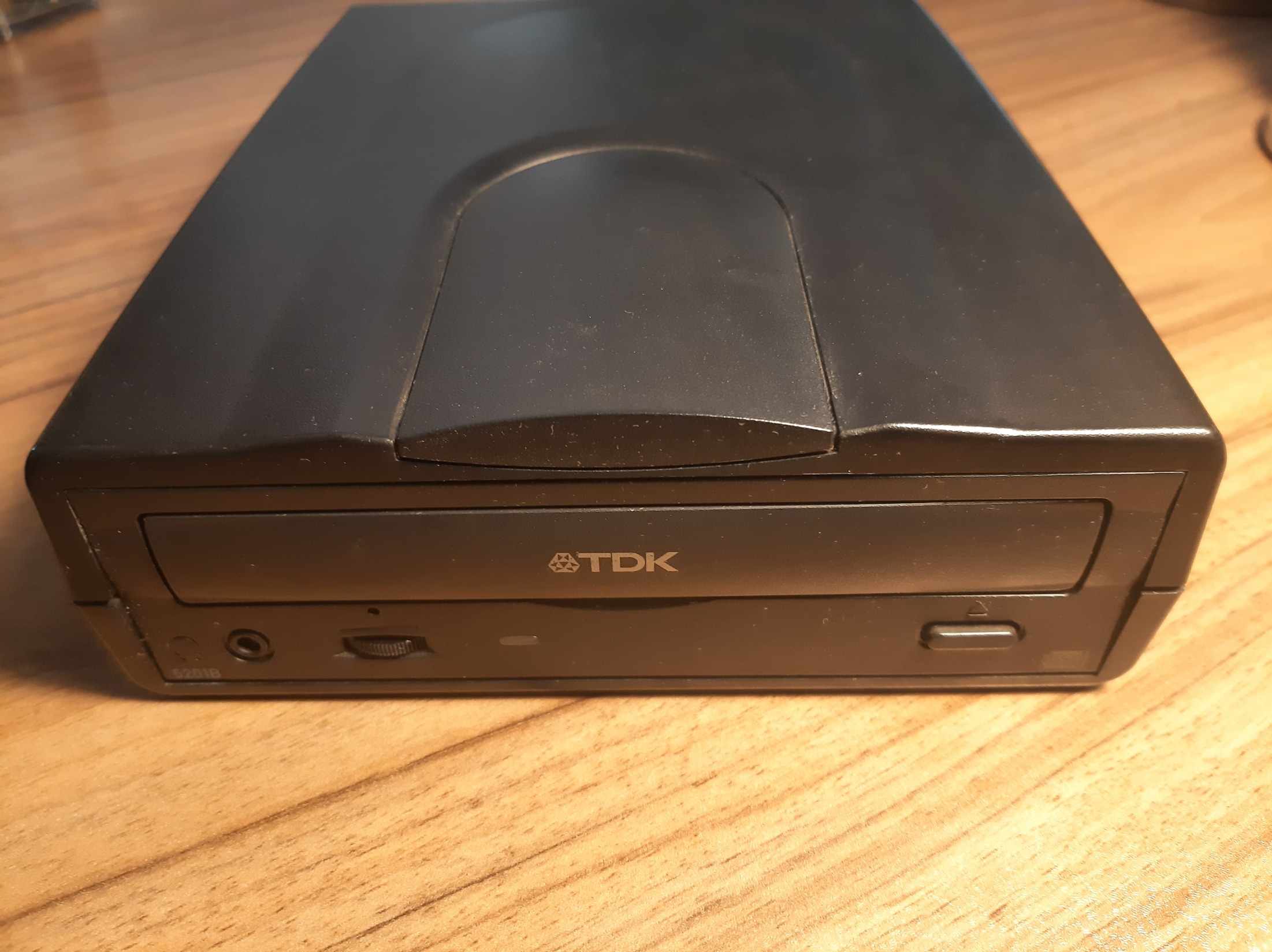 سی دی رایتر اکسترنال برند TDK تولید سنگاپور