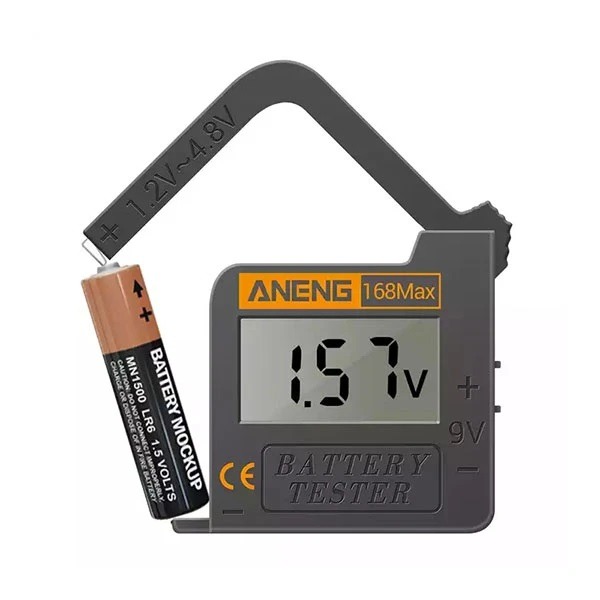   تستر باتری فنری Battery Tester دیجیتالی