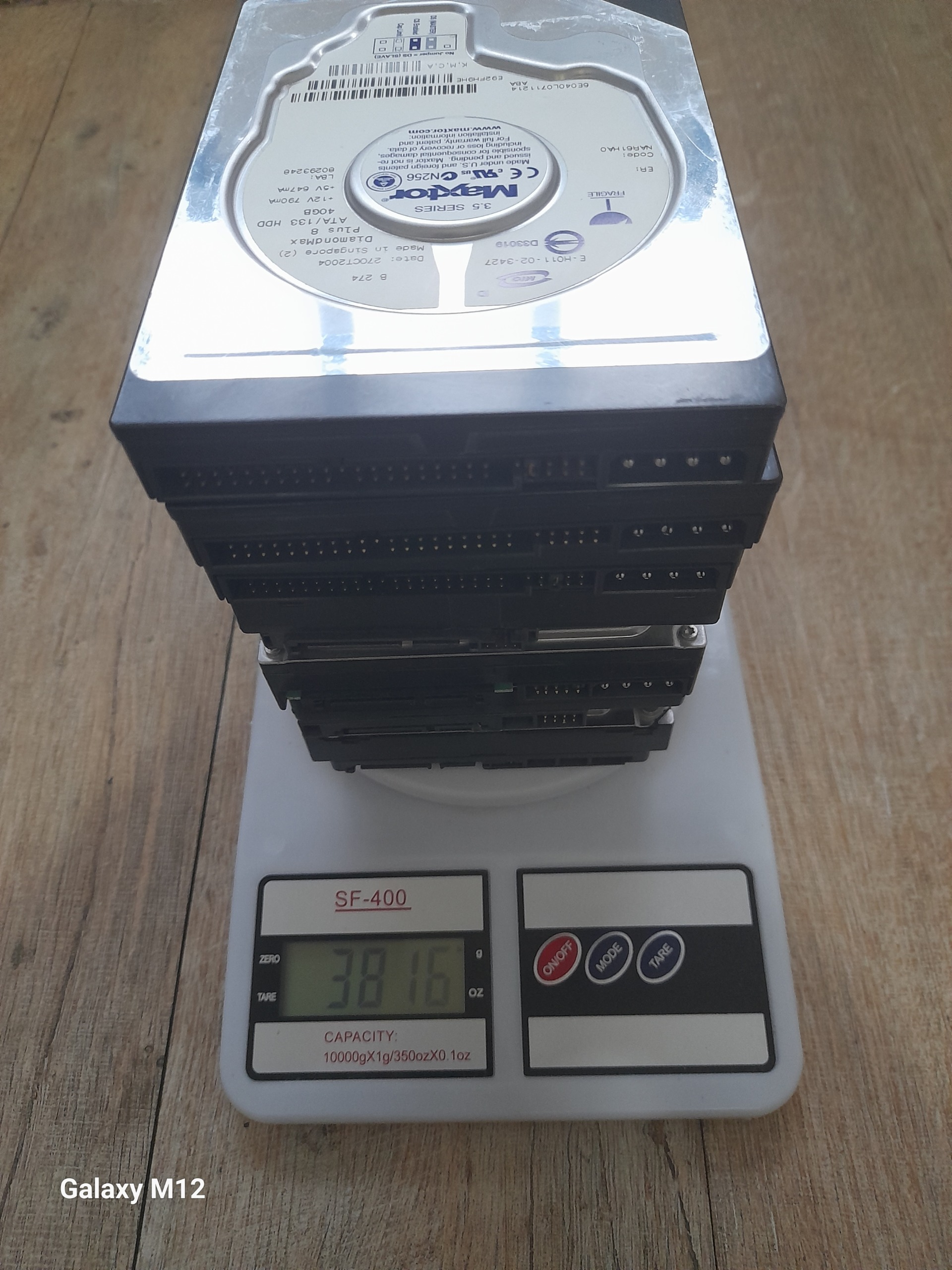 هارد جهت ضایعات و قطعات