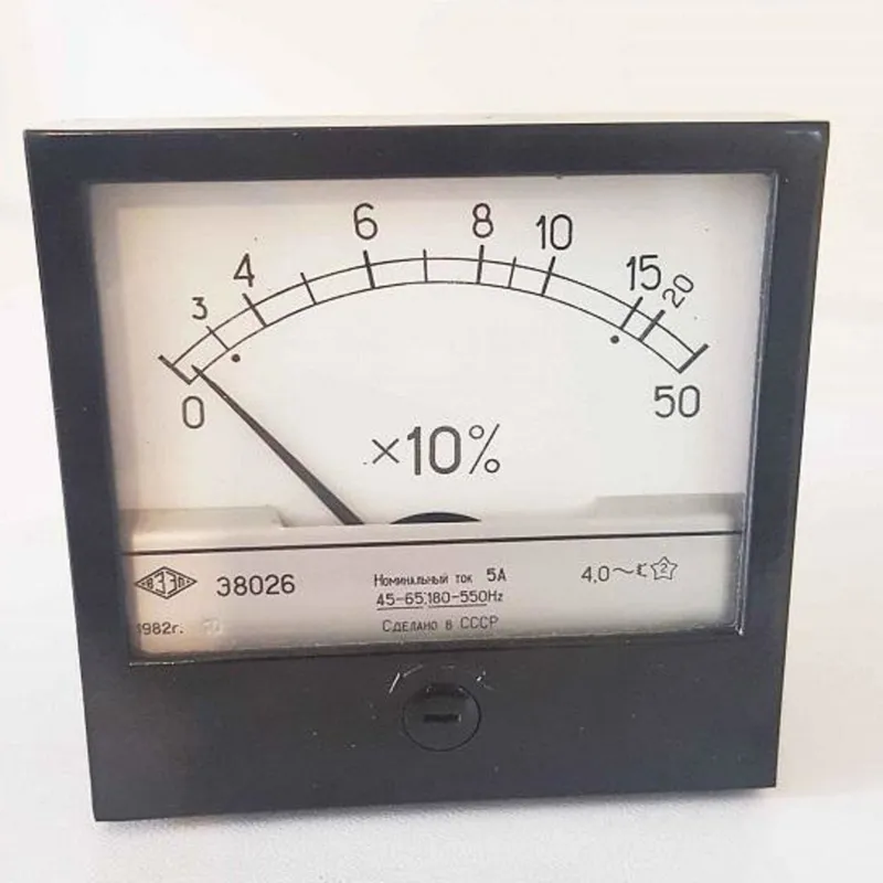 آمپرمتر صفر پنجاه