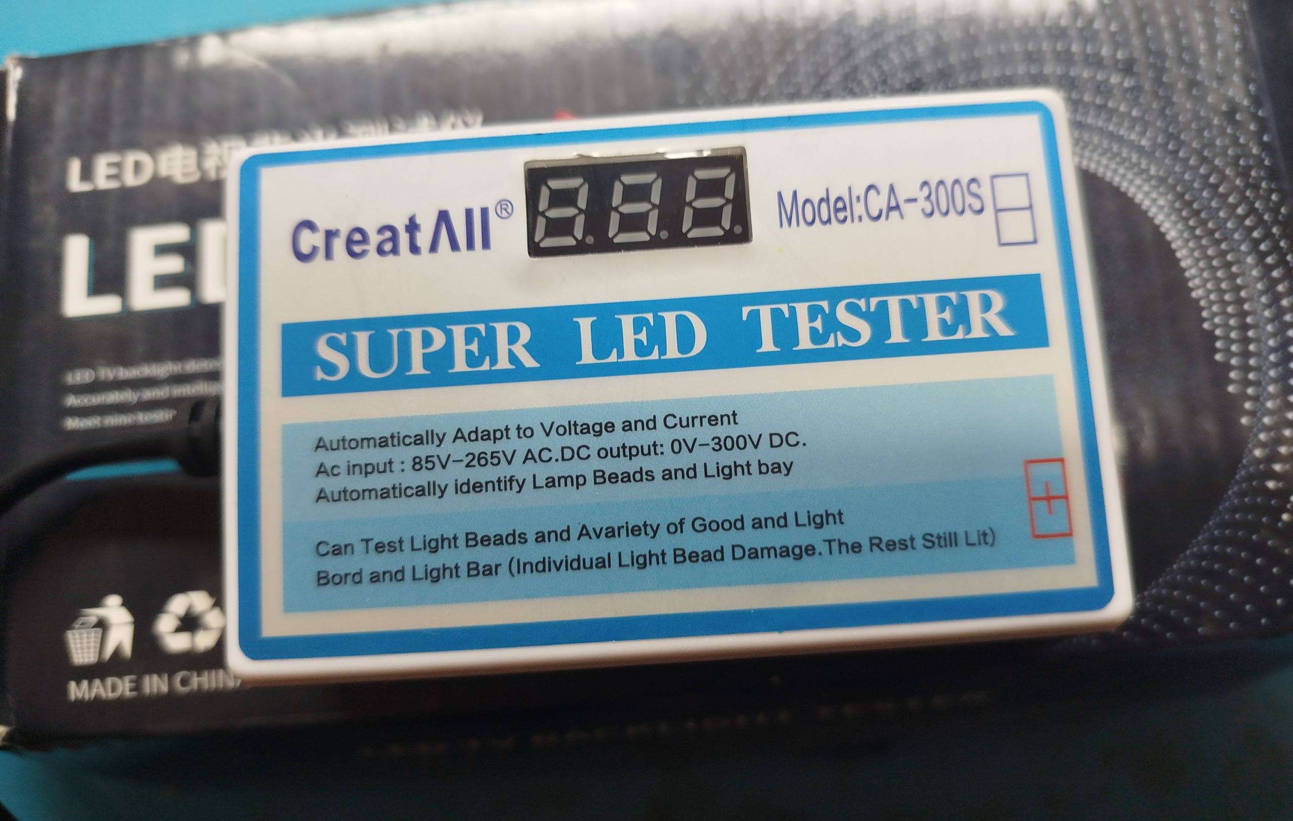 تستر بک لایت CA-300S