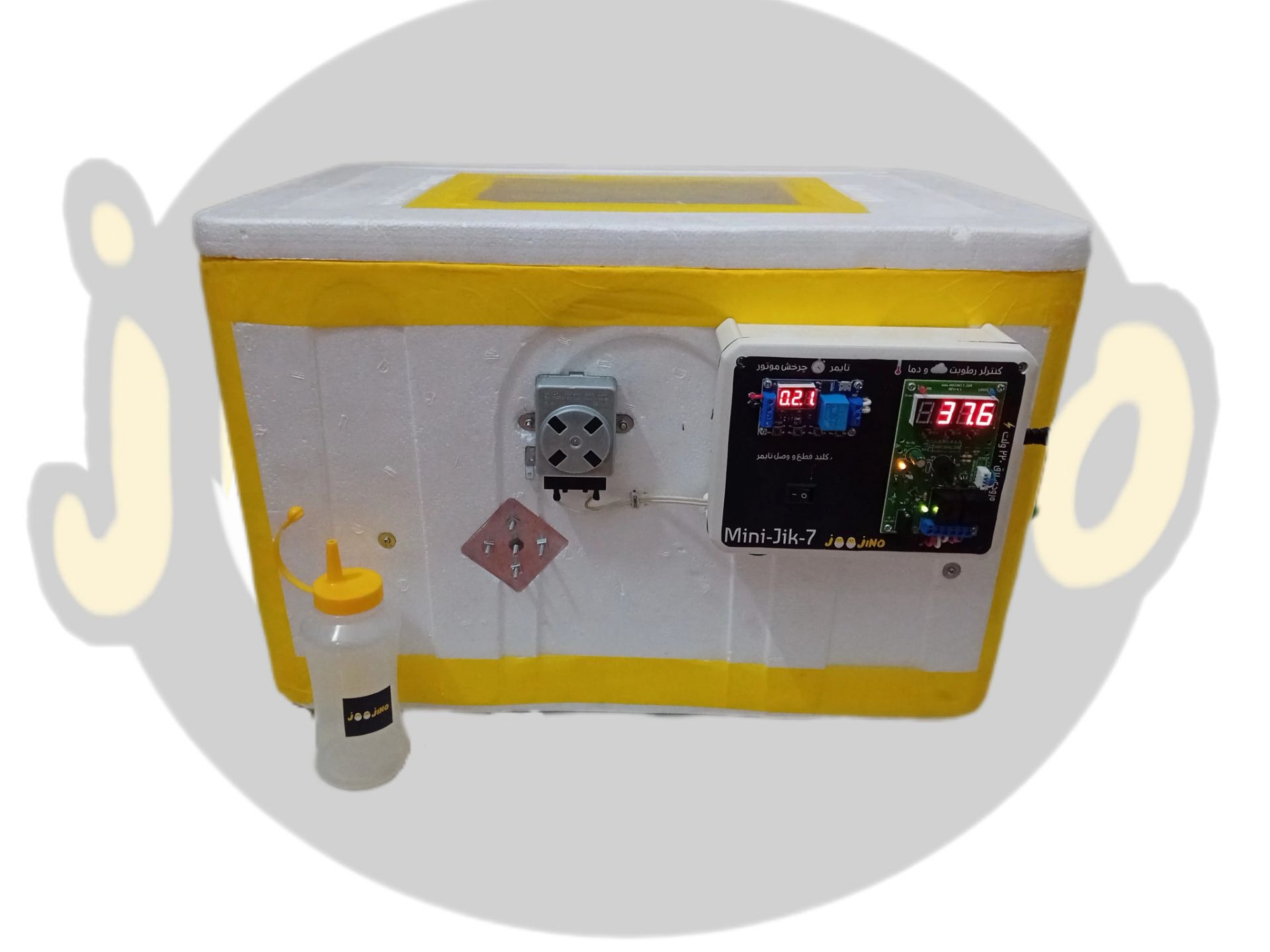 دستگاه جوجه کشی تمام اتومات 42 تایی مدل Mini-Jik-7