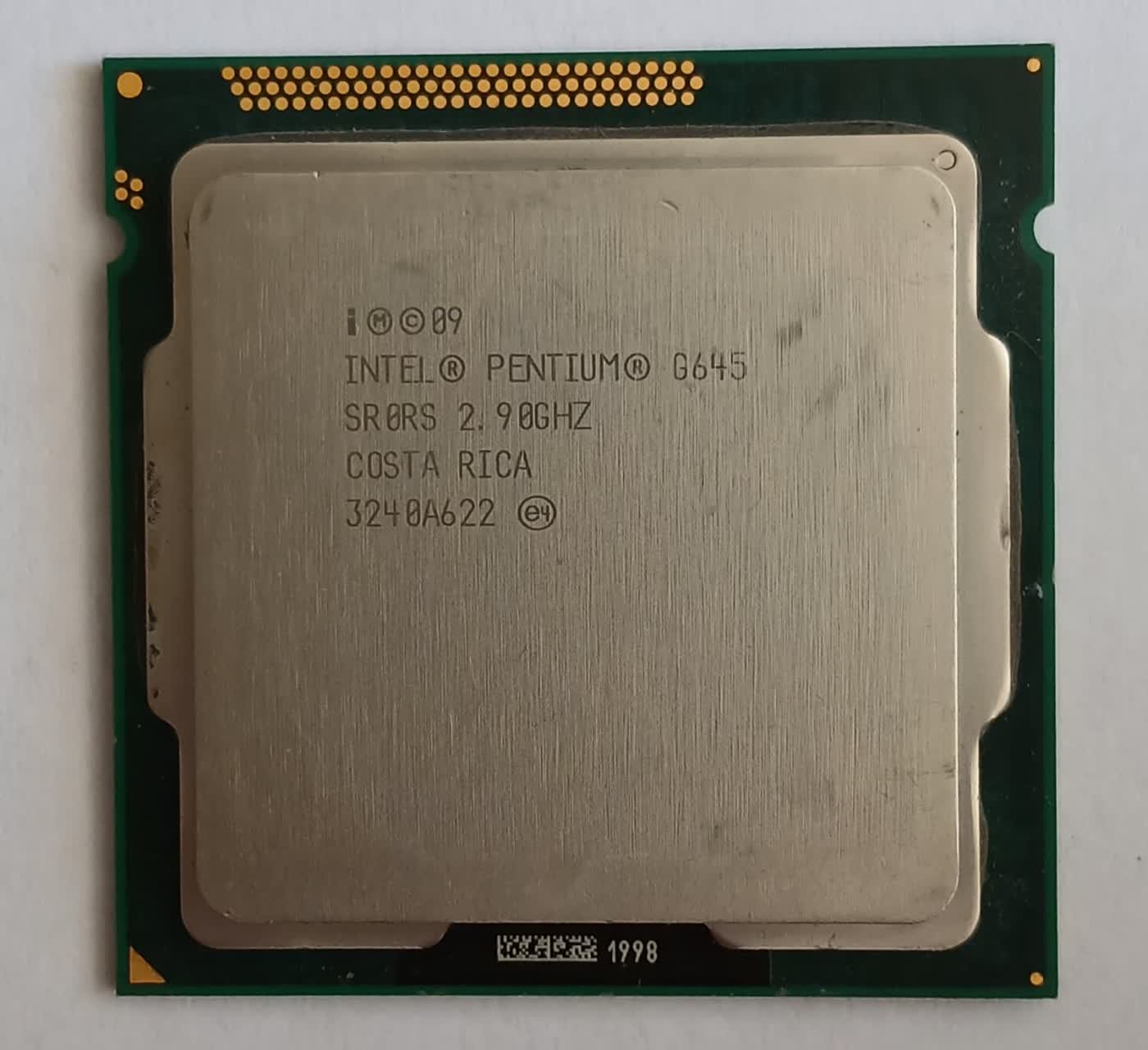 cpu intel g645