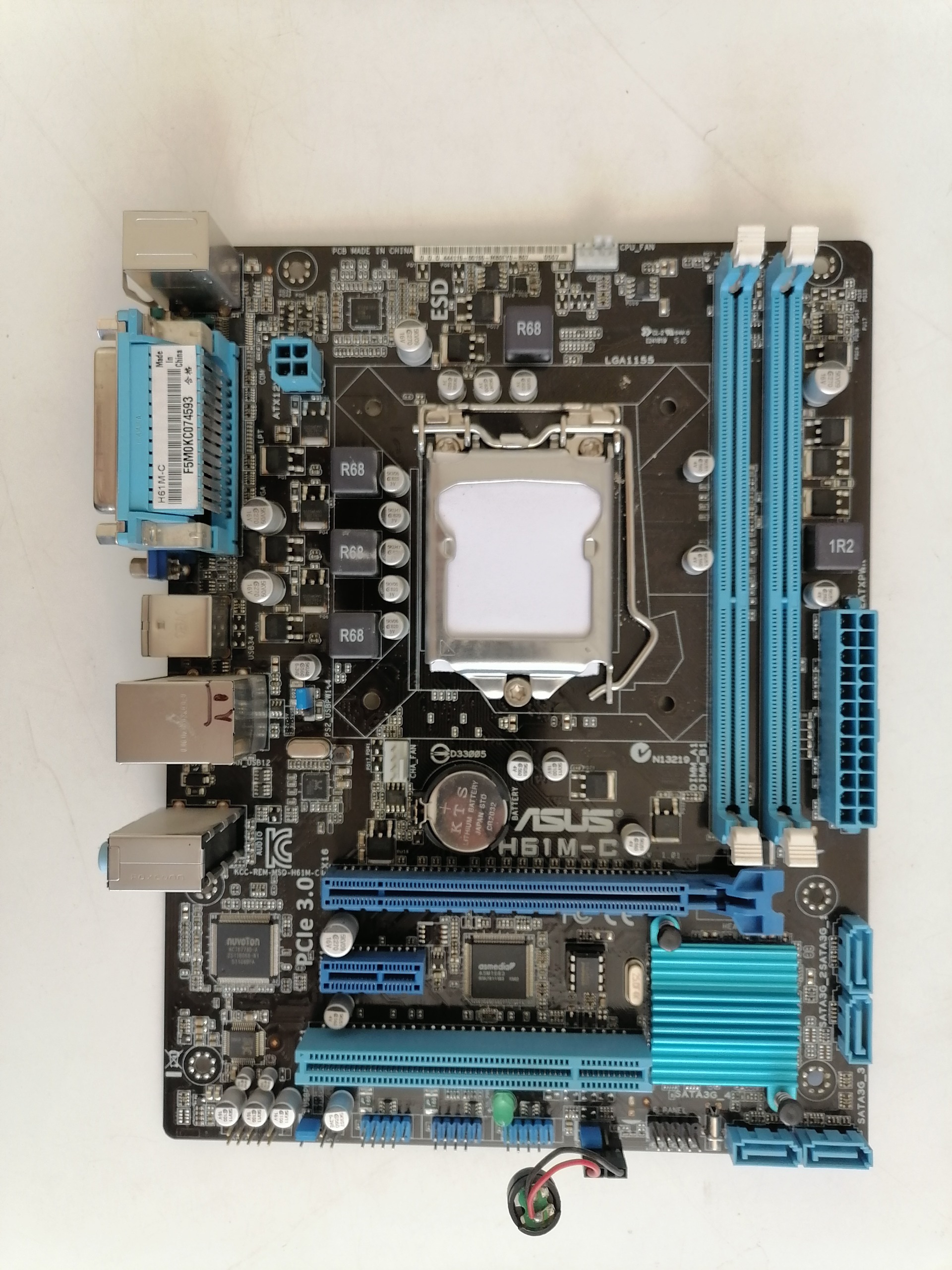 مادربرد asus h61m_c