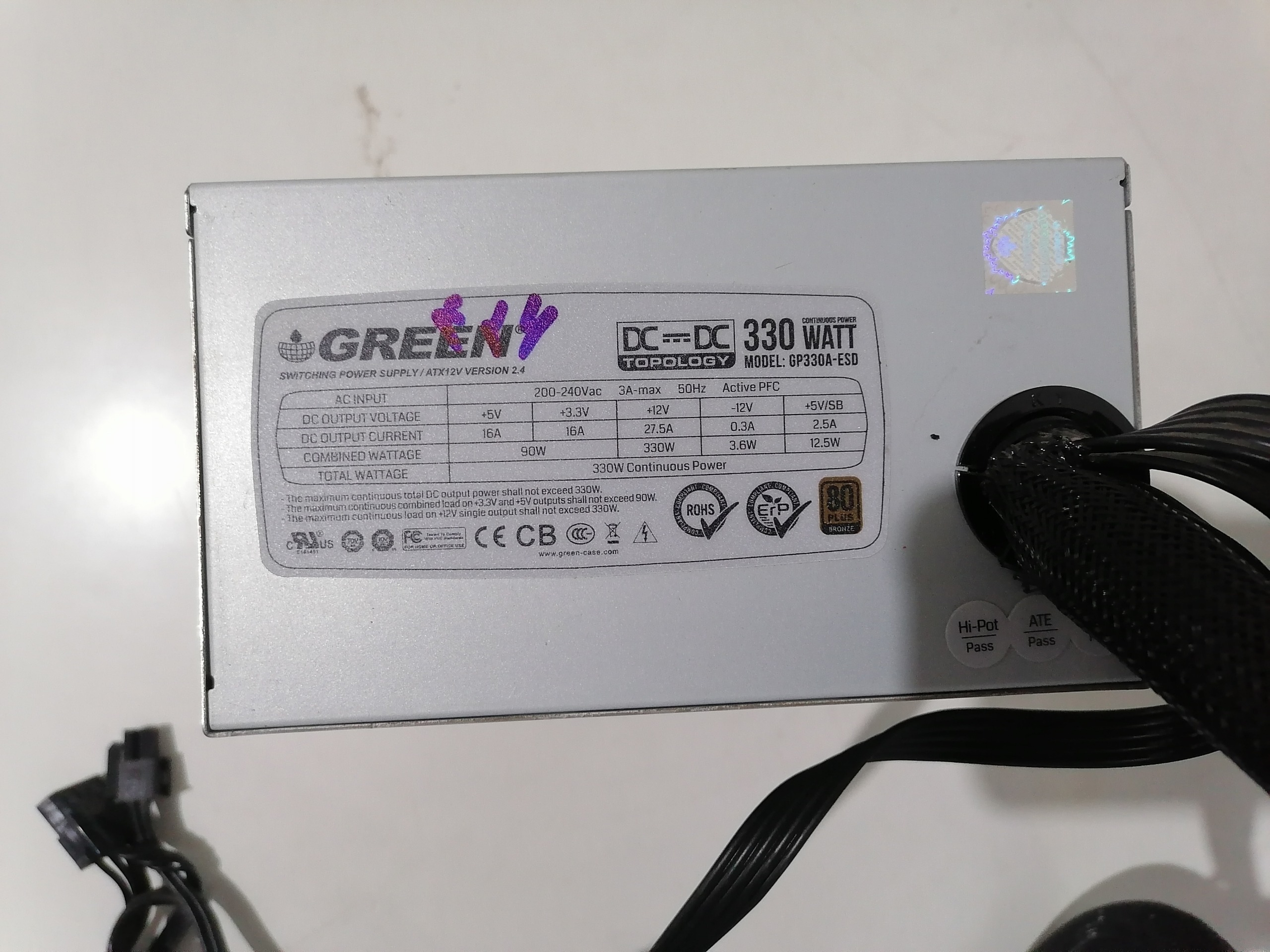 پاور گرین مدل gp330a-esd