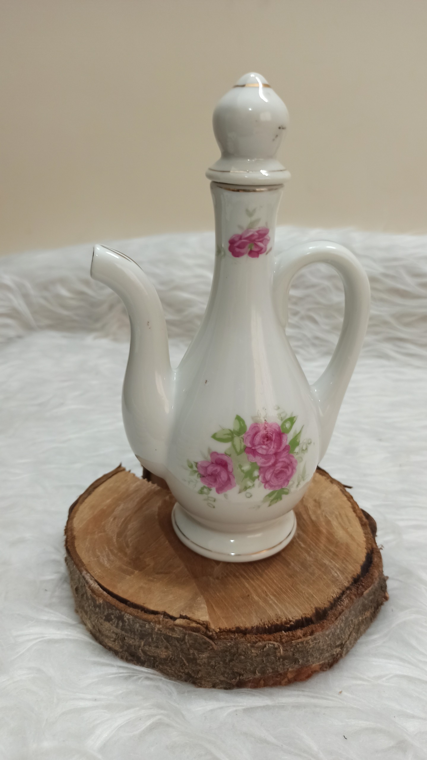 ابلیمو خوری گلاب دان چینی گلسرخی