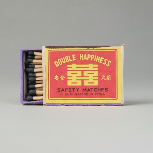 کبریت جعبه چوبی «Double Happiness»