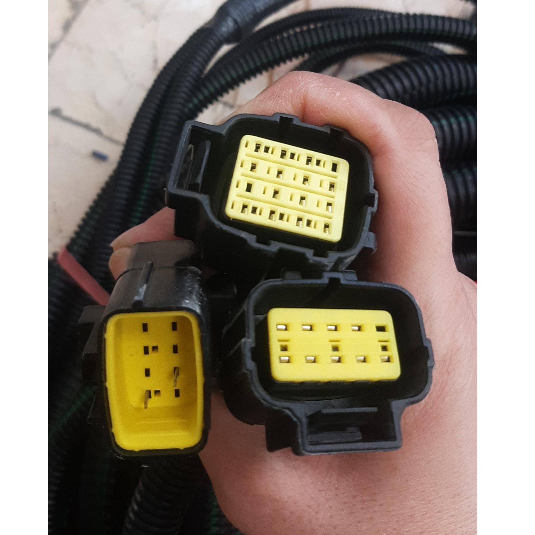 سیم کشی داشبرد کامیون بنز جدید