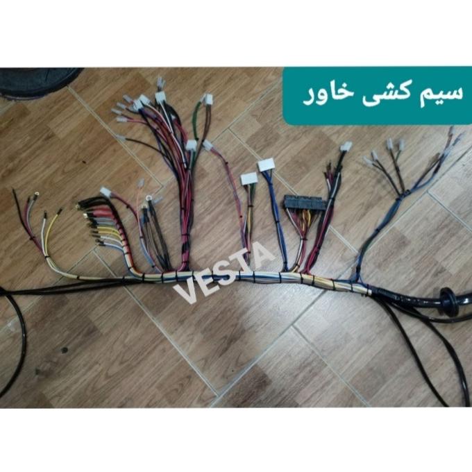 سیم کشی کامیون بنز خاور 24 ولت / 12 ولت