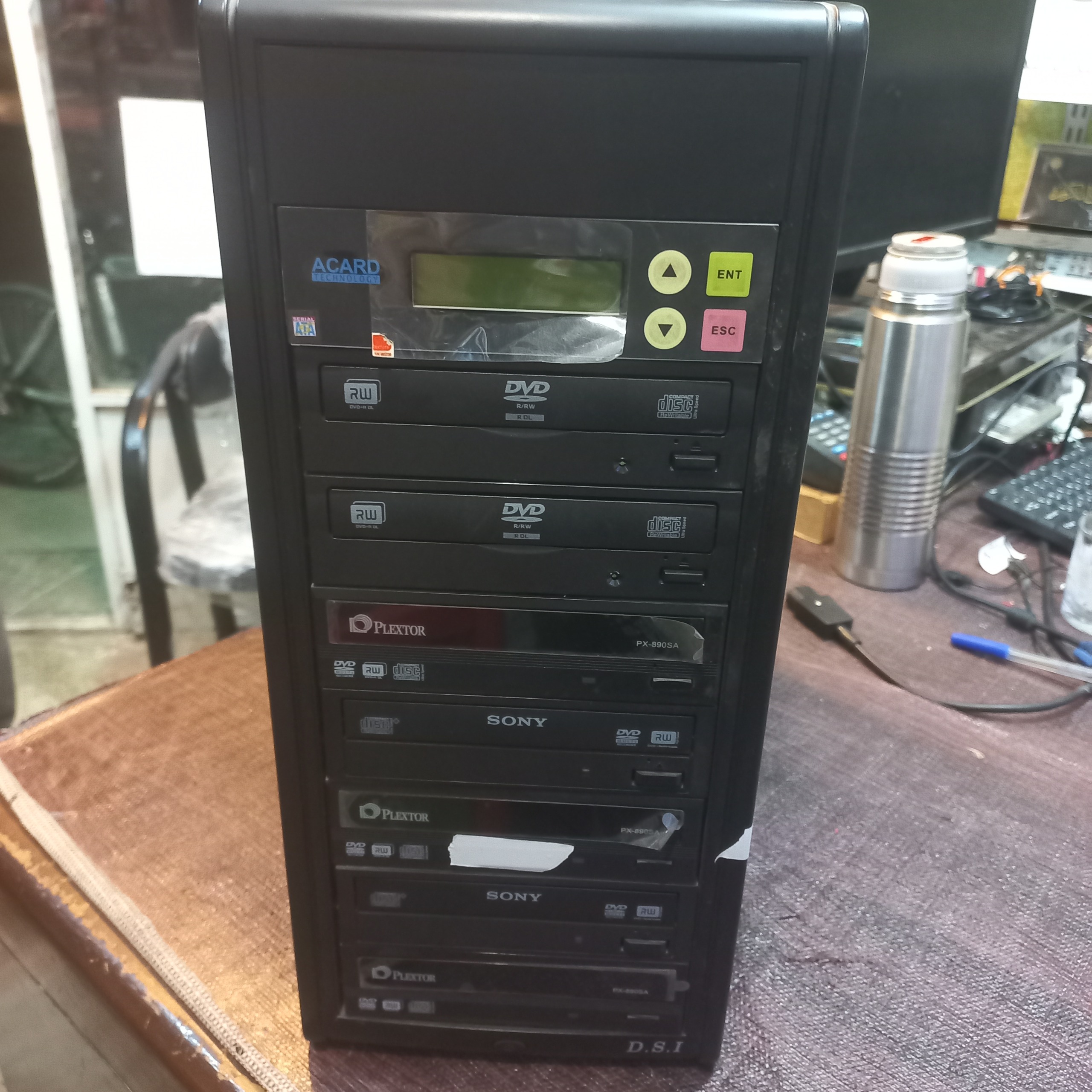 داپلیکیتور 1 به 6 dvd ساتا