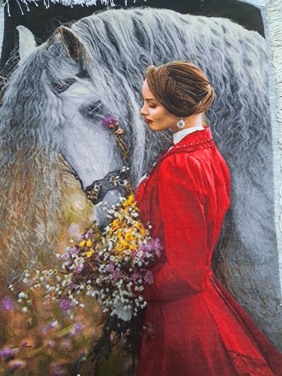 تابلو فرش ابریشم