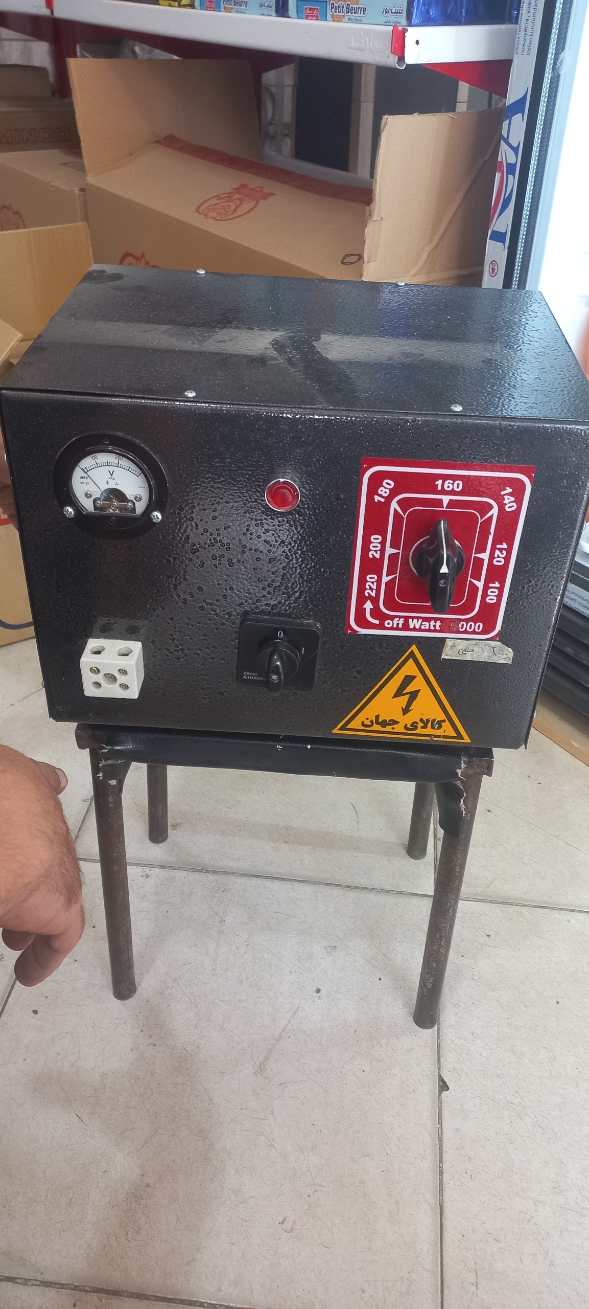 ترانس 6000 وات دستی استابلایزر