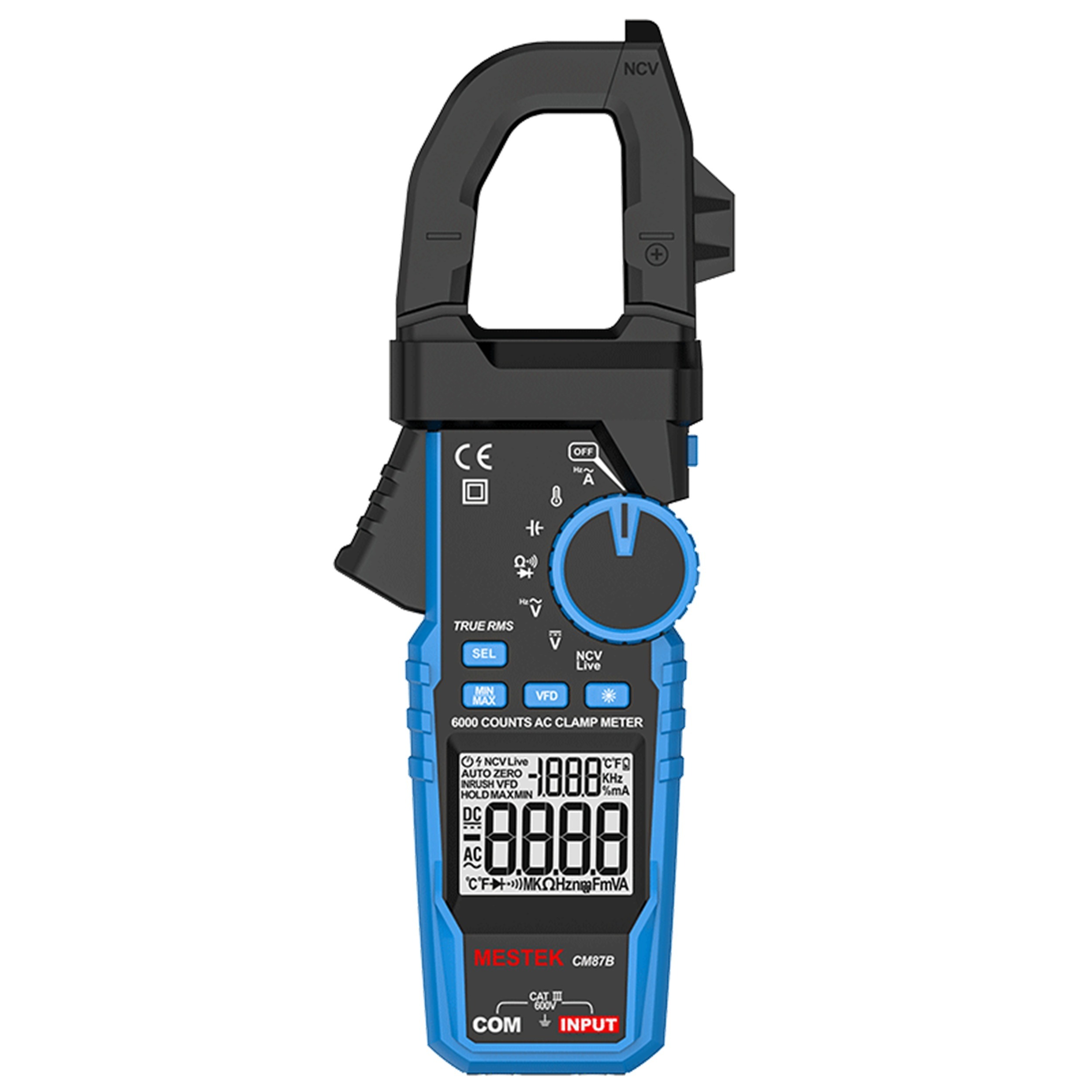 مولتی متر کلمپی دیجیتال مستک مدل CM87B