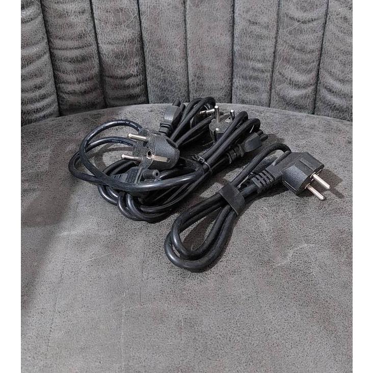 کابل برق شارژر لپ تاپ و پی او ای