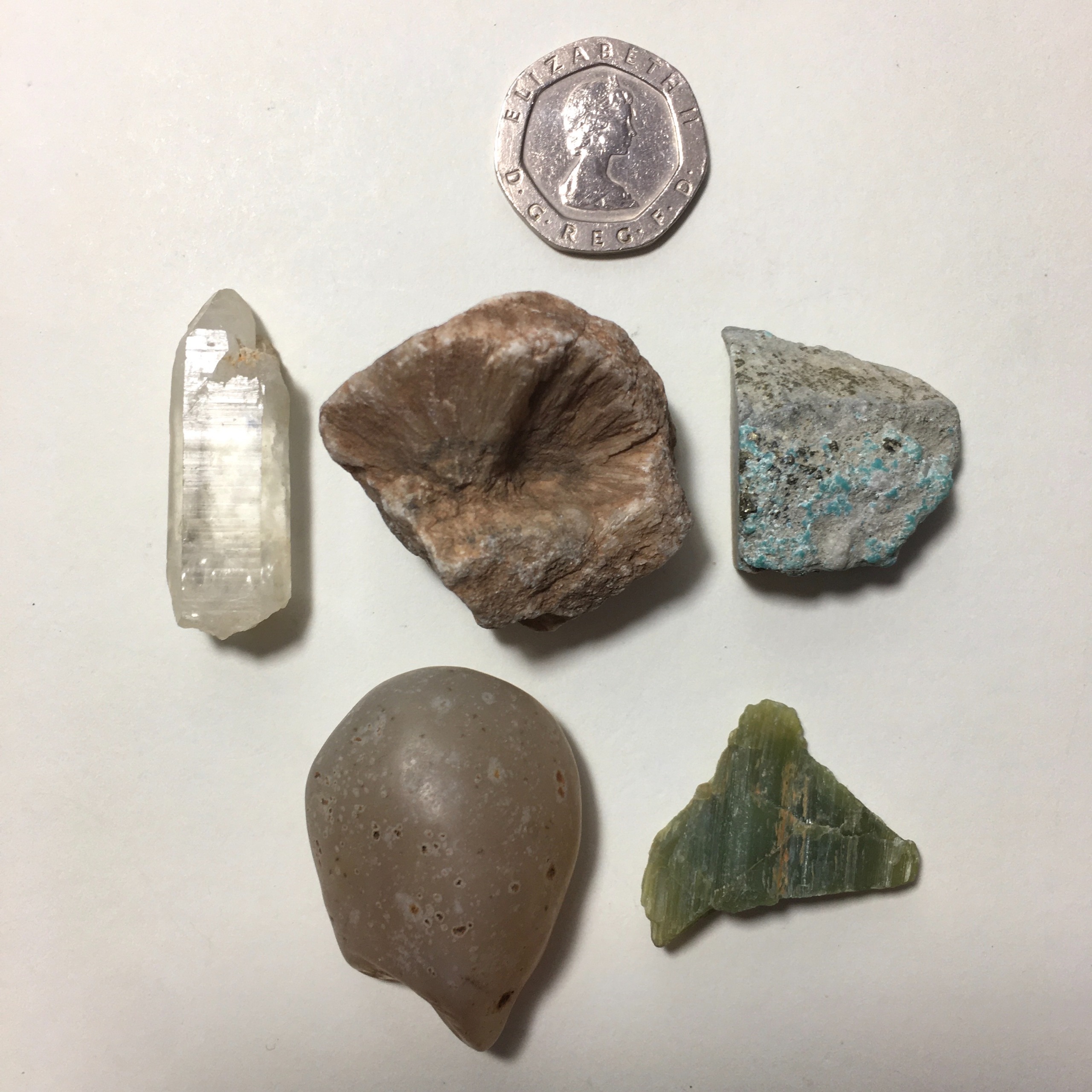 مجموعه 5 عددی سنگ های طبیعی