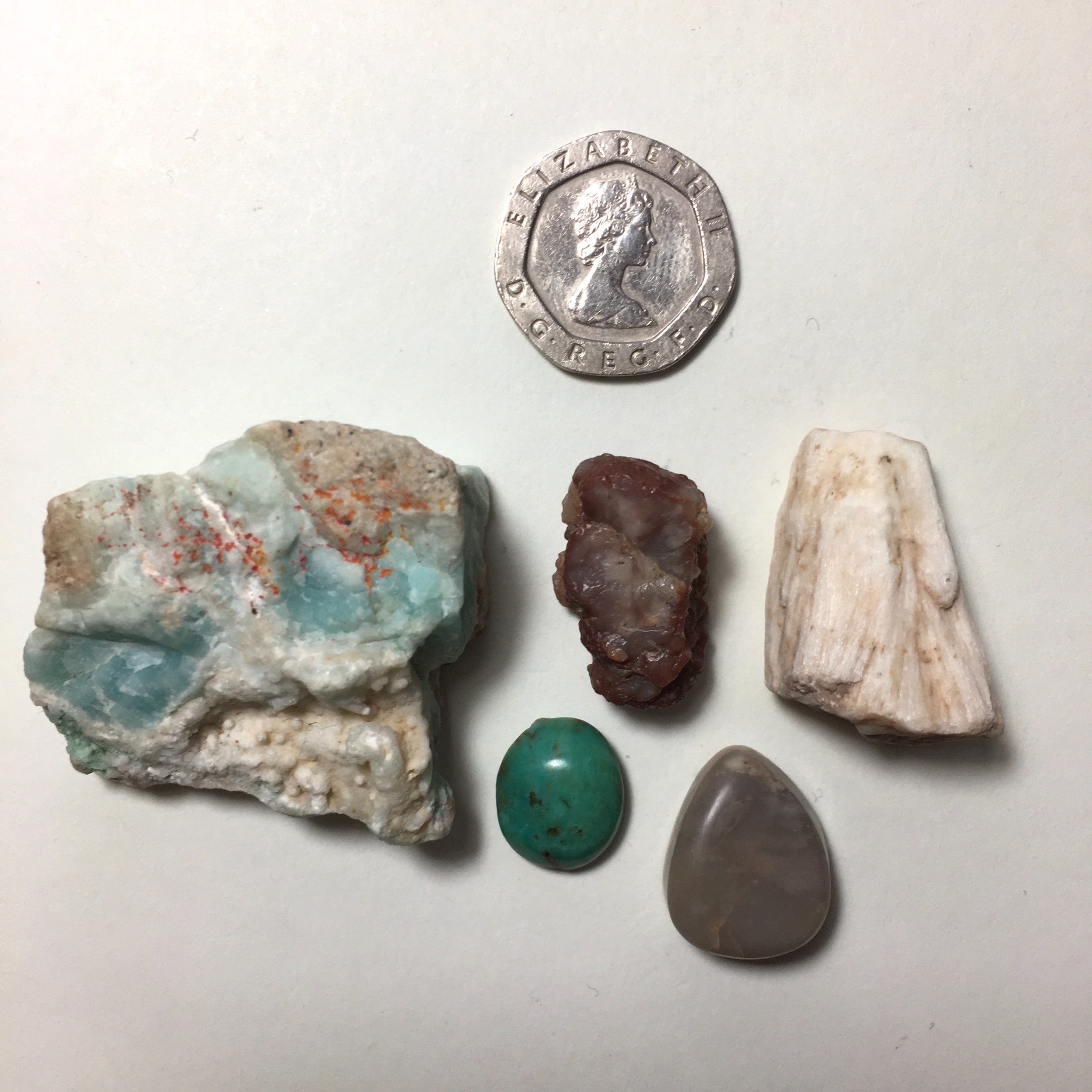 مجموعه 5 عددی سنگ های طبیعی