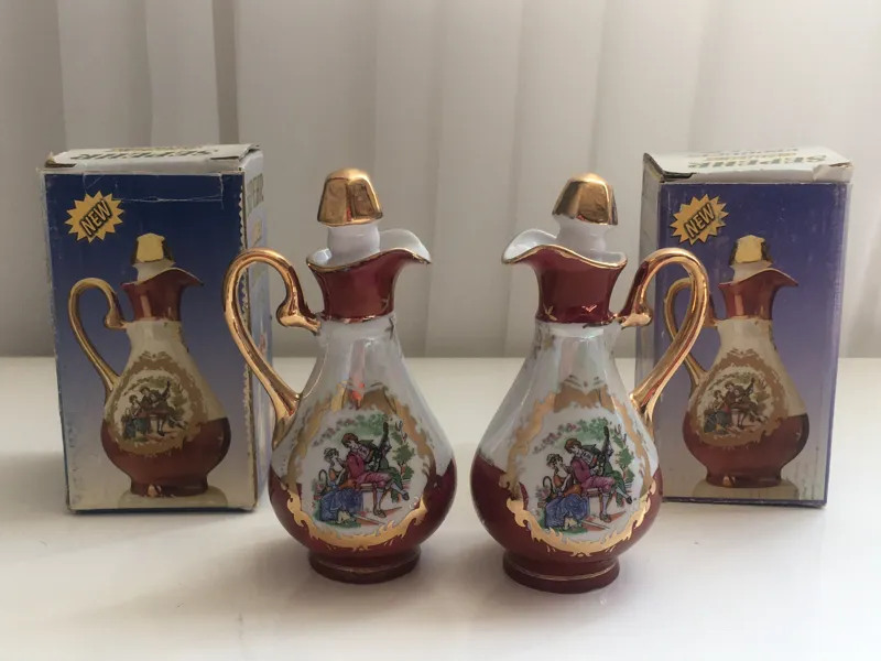 جفت نارنجدان یا آبلیموخوری لاکی قدیمی ژاپن