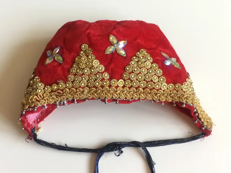 کلاه سنتی مخمل عشایری و ایلیاتی آنتیک قدیم