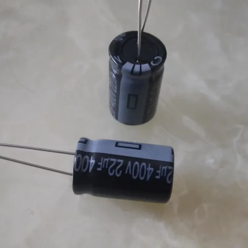 خازن الکترولیتی مارک تایکون 22uf400v