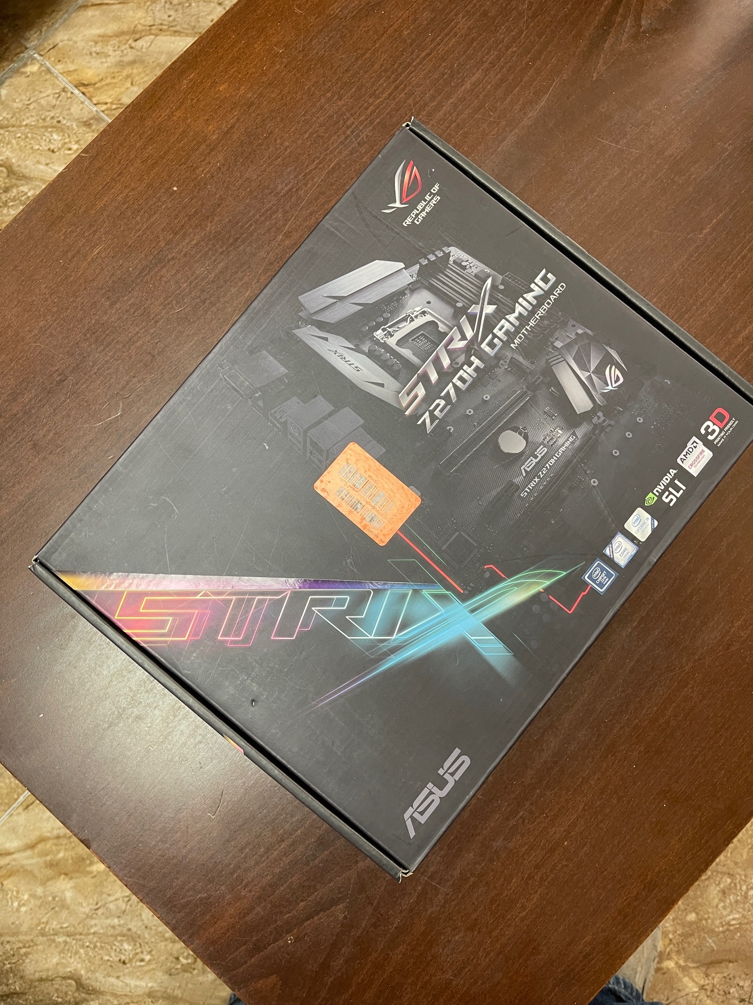 مادربرد asus z270h strix gaming