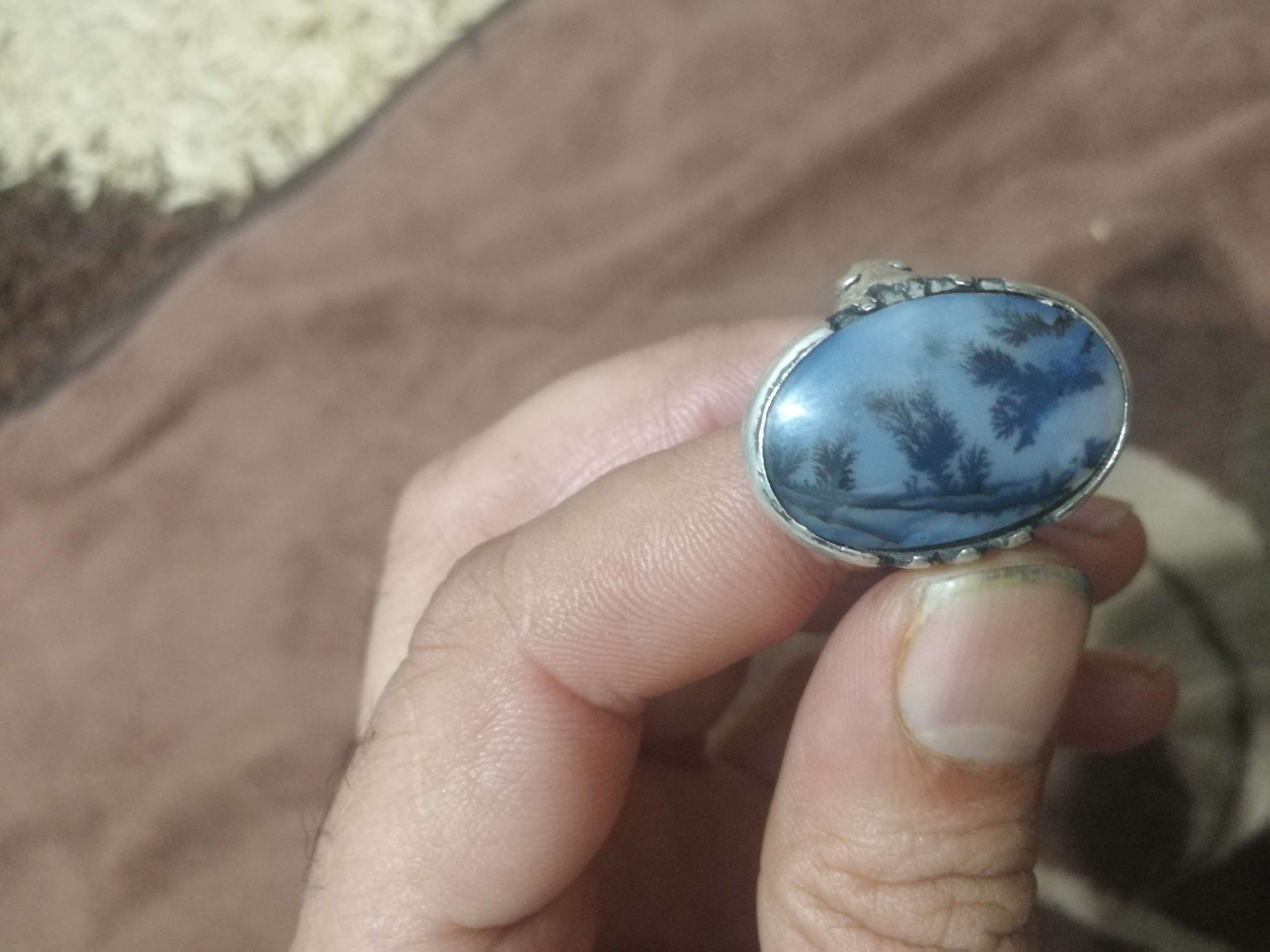 انگشتر نقره دستساز