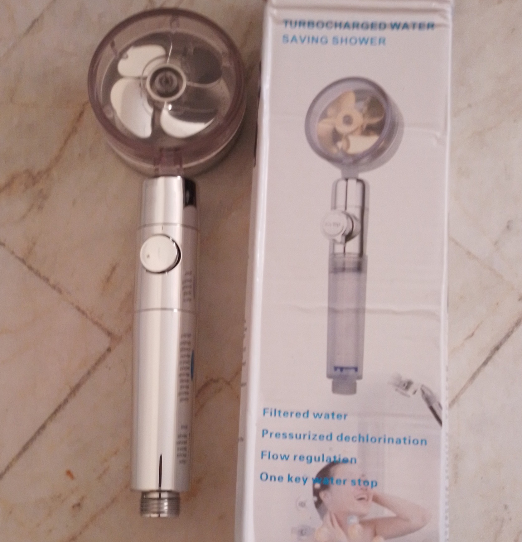 سردوش حمام مدل پروانه ای