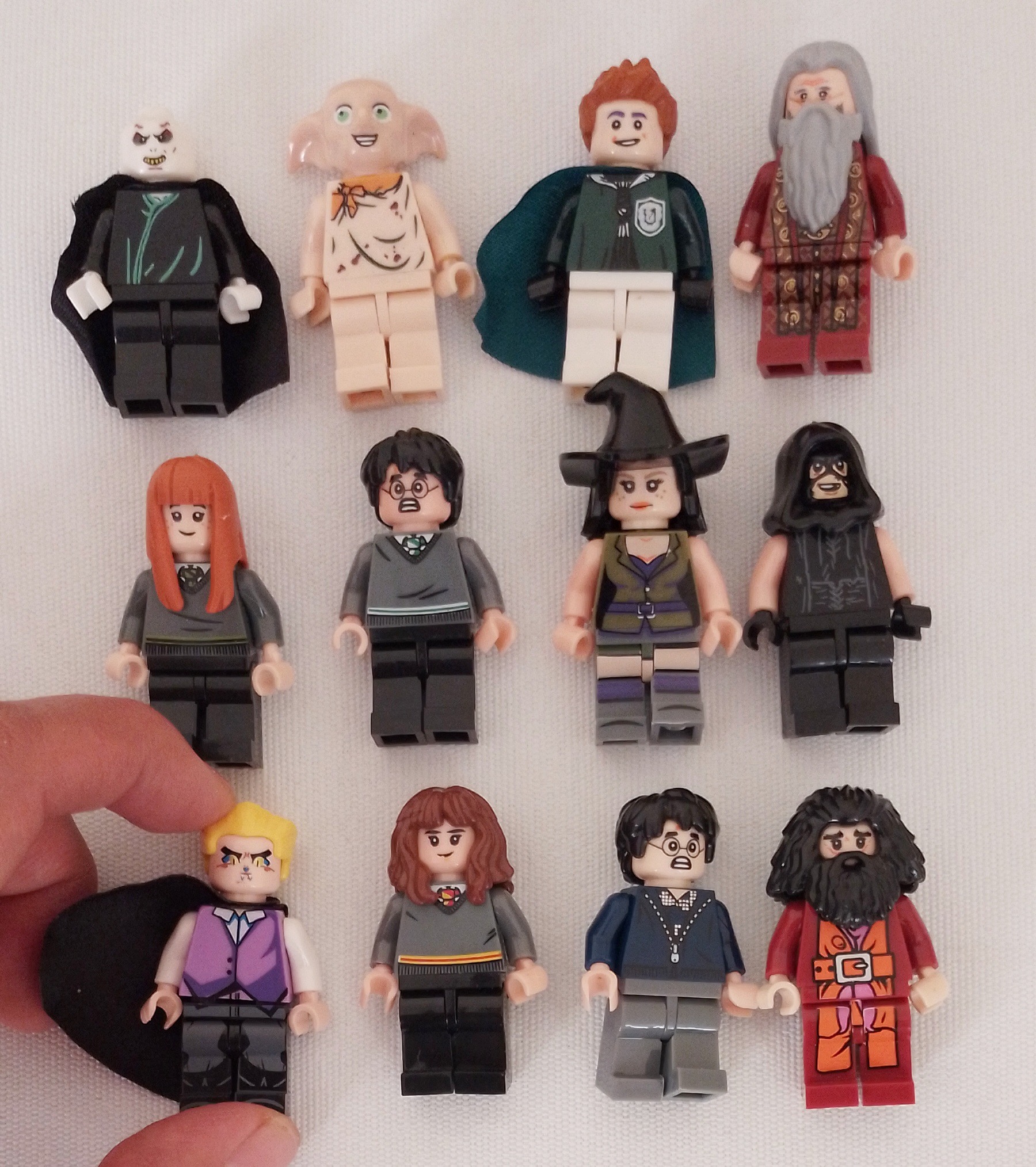 فیگور 12تایی هری پاتر(هر فیگور حدود4 سانتیمتر)