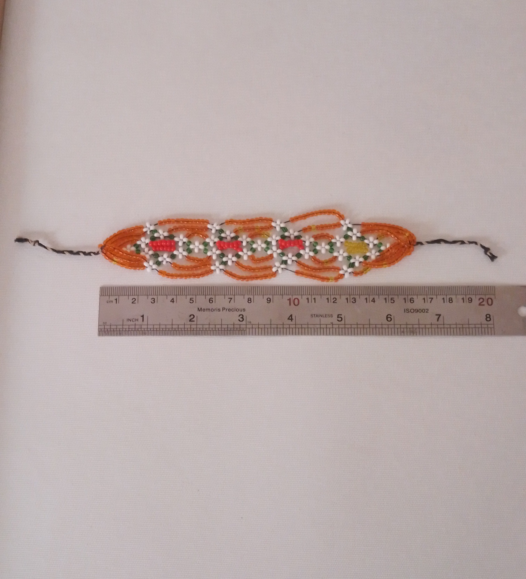 خفت بند منجوق دوزی زیبا /دست ساز/در حد نو